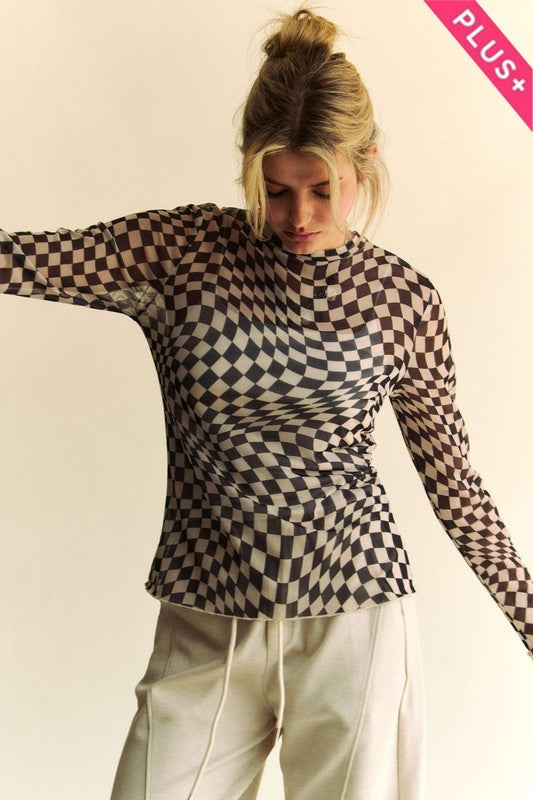 Checker Layering Top