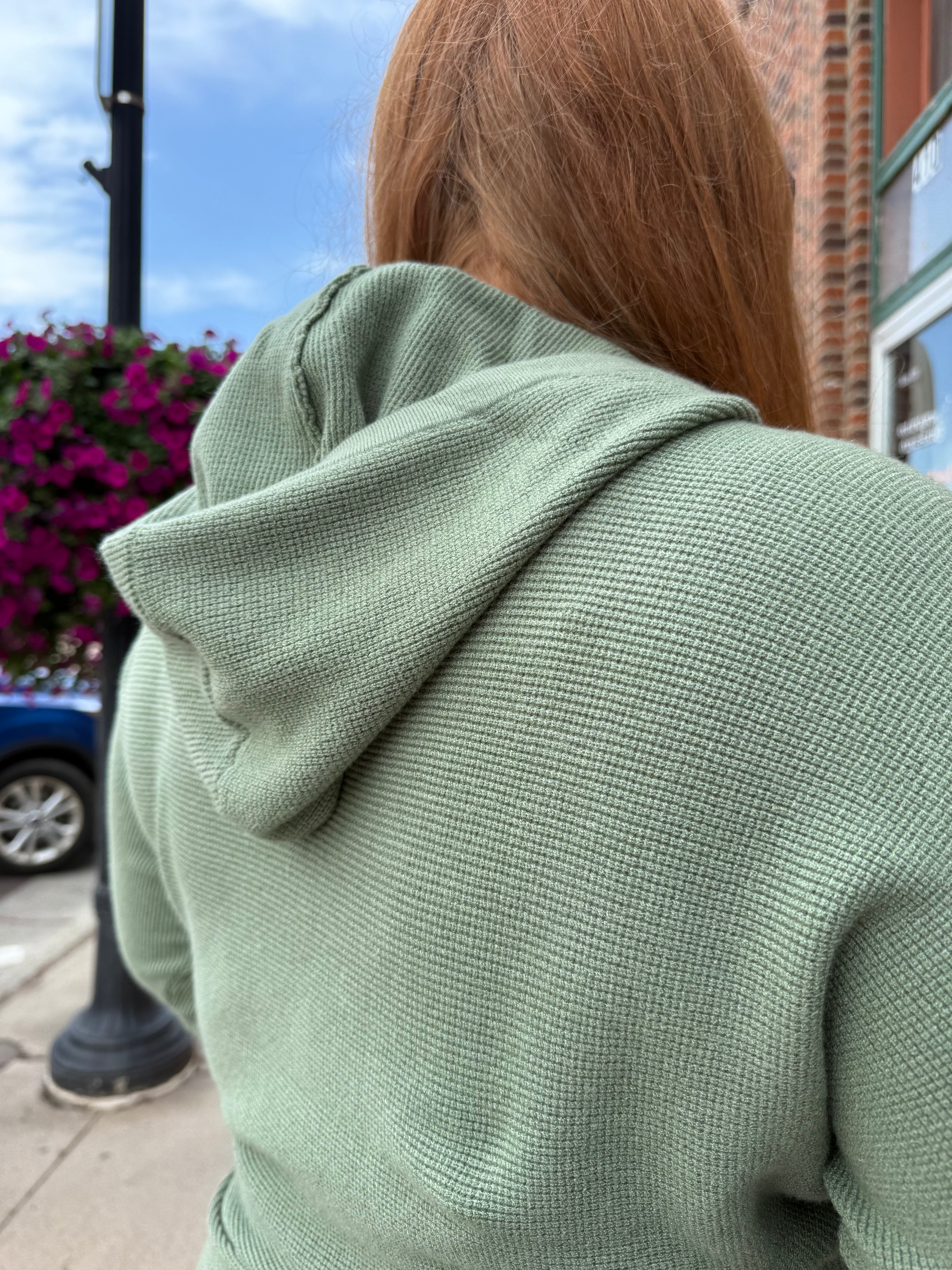 Sloane Waffle Knit Pullover