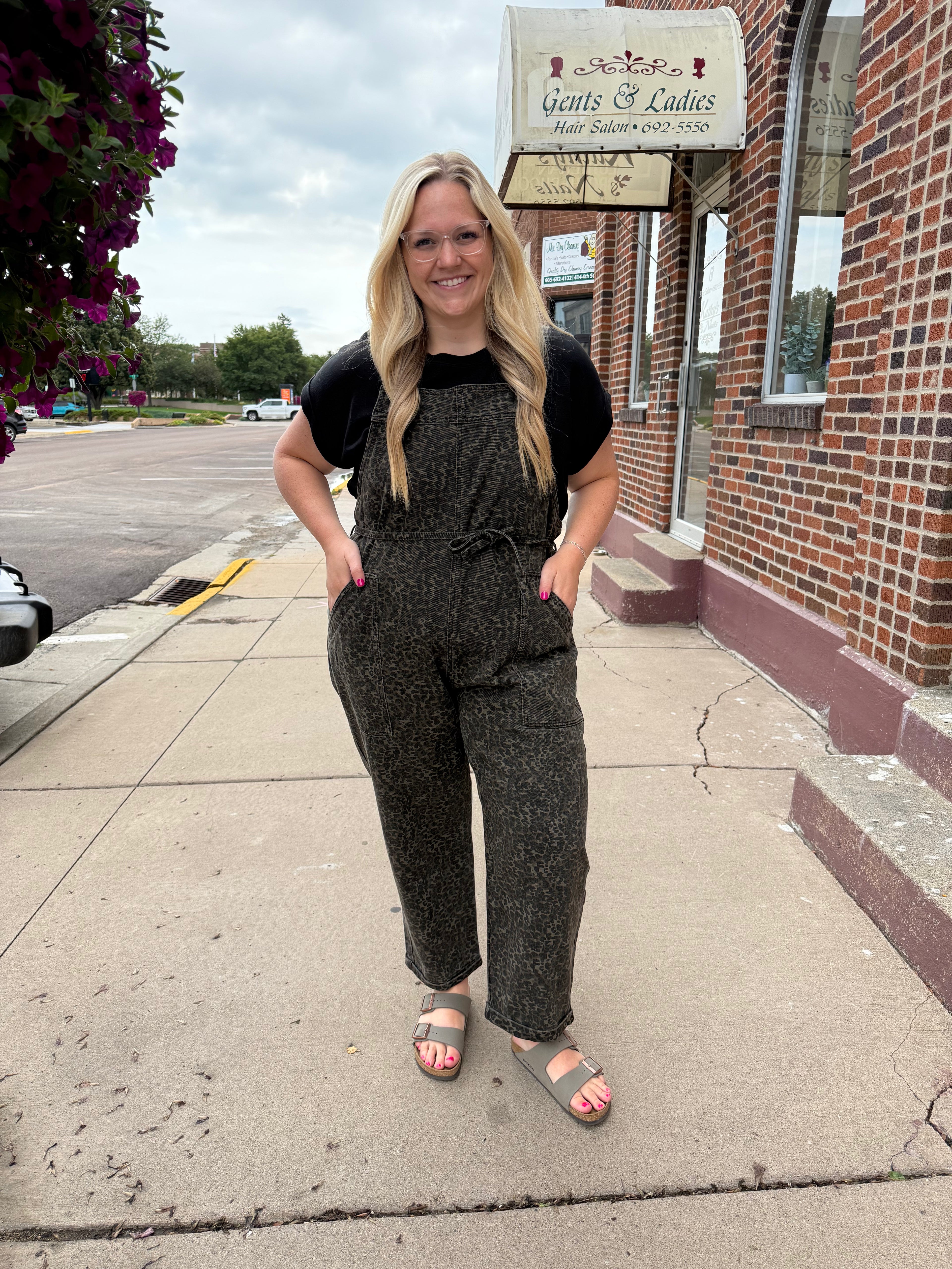 Leo Leopard Overalls