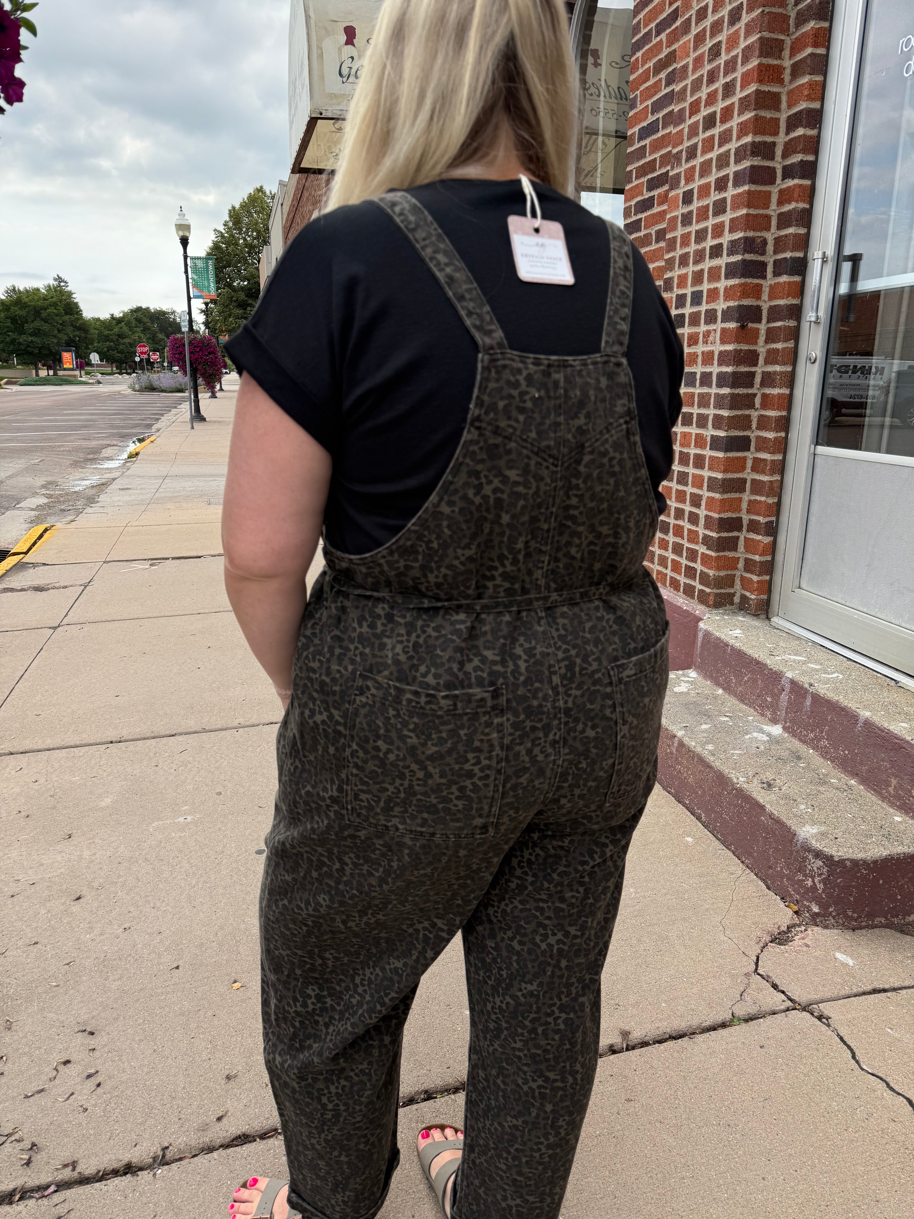 Leo Leopard Overalls