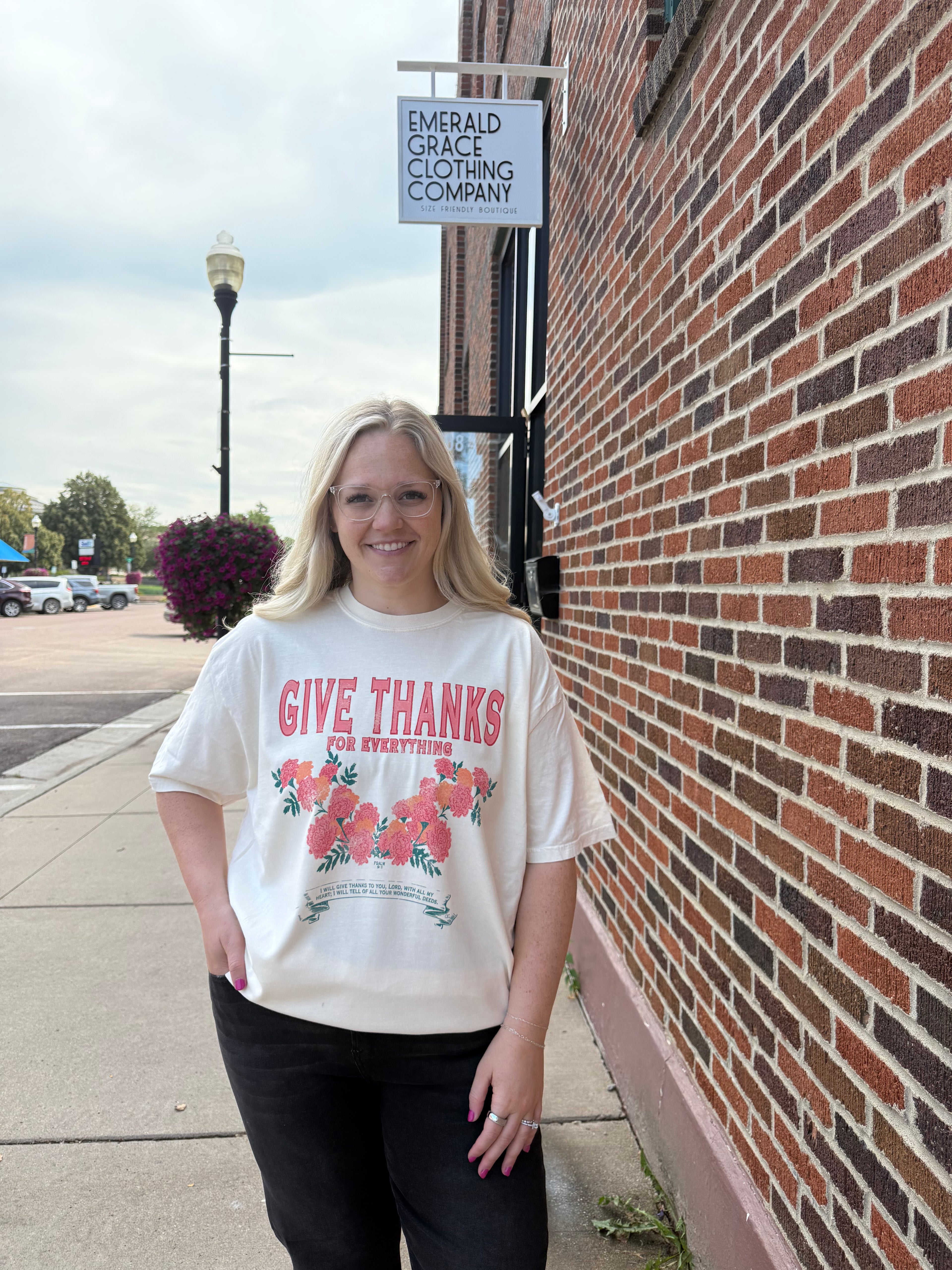Give Thanks Graphic Tee