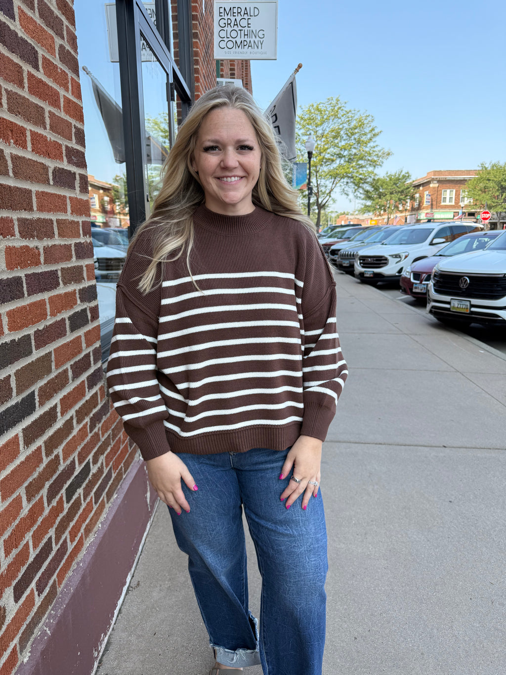 Bret Striped Sweater