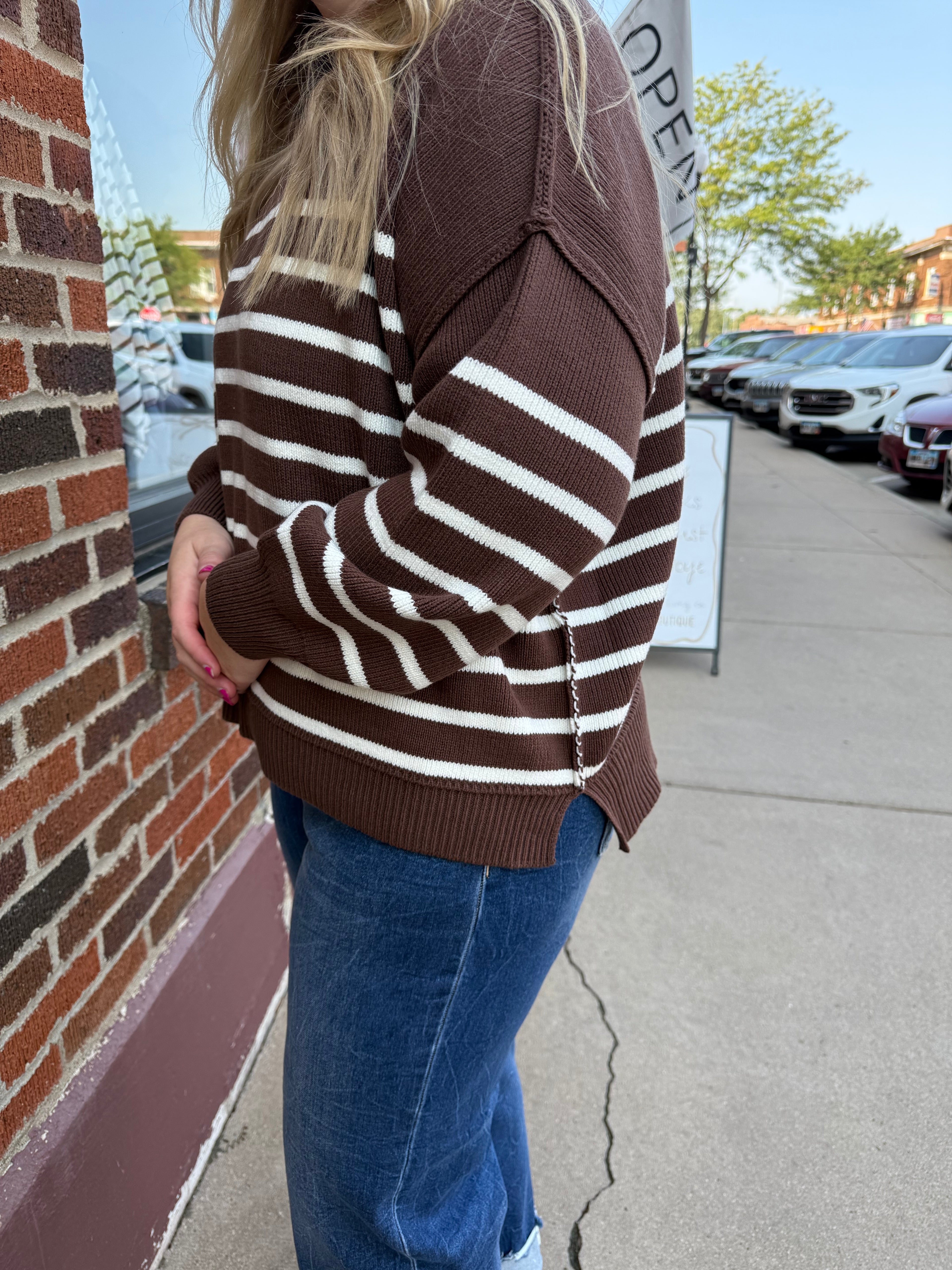 Bret Striped Sweater