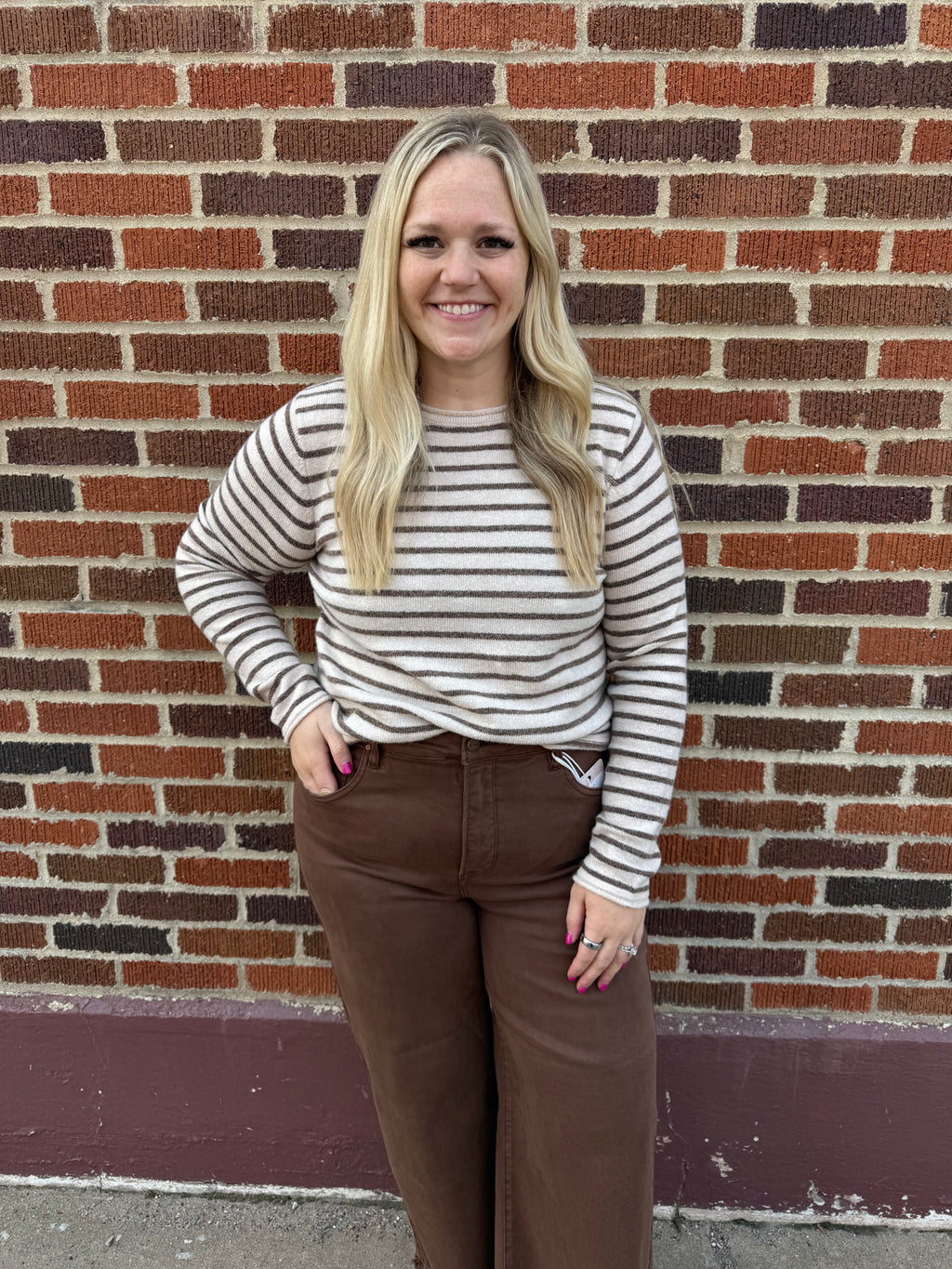 Cameron Striped Sweater