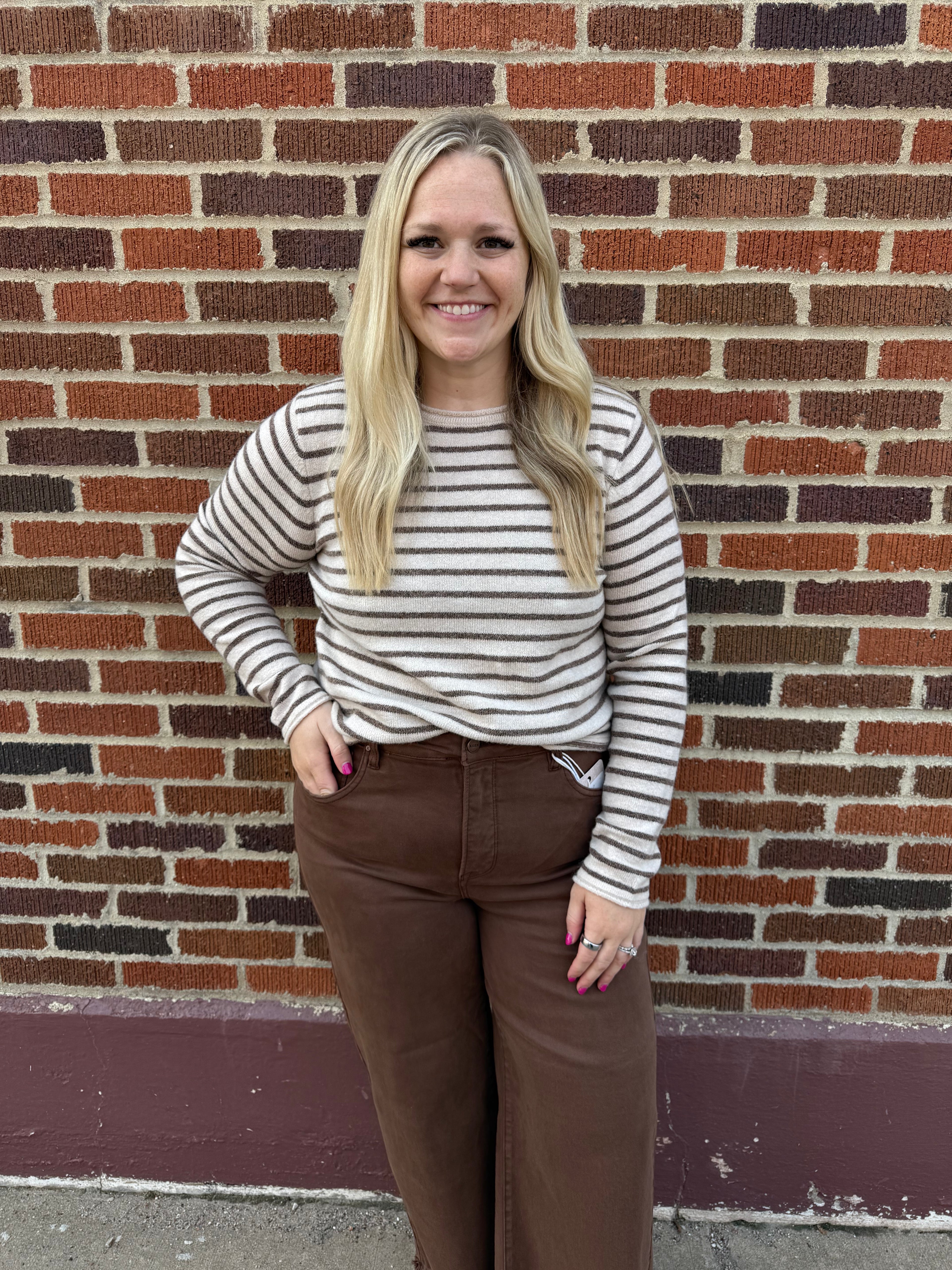 Cameron Striped Sweater