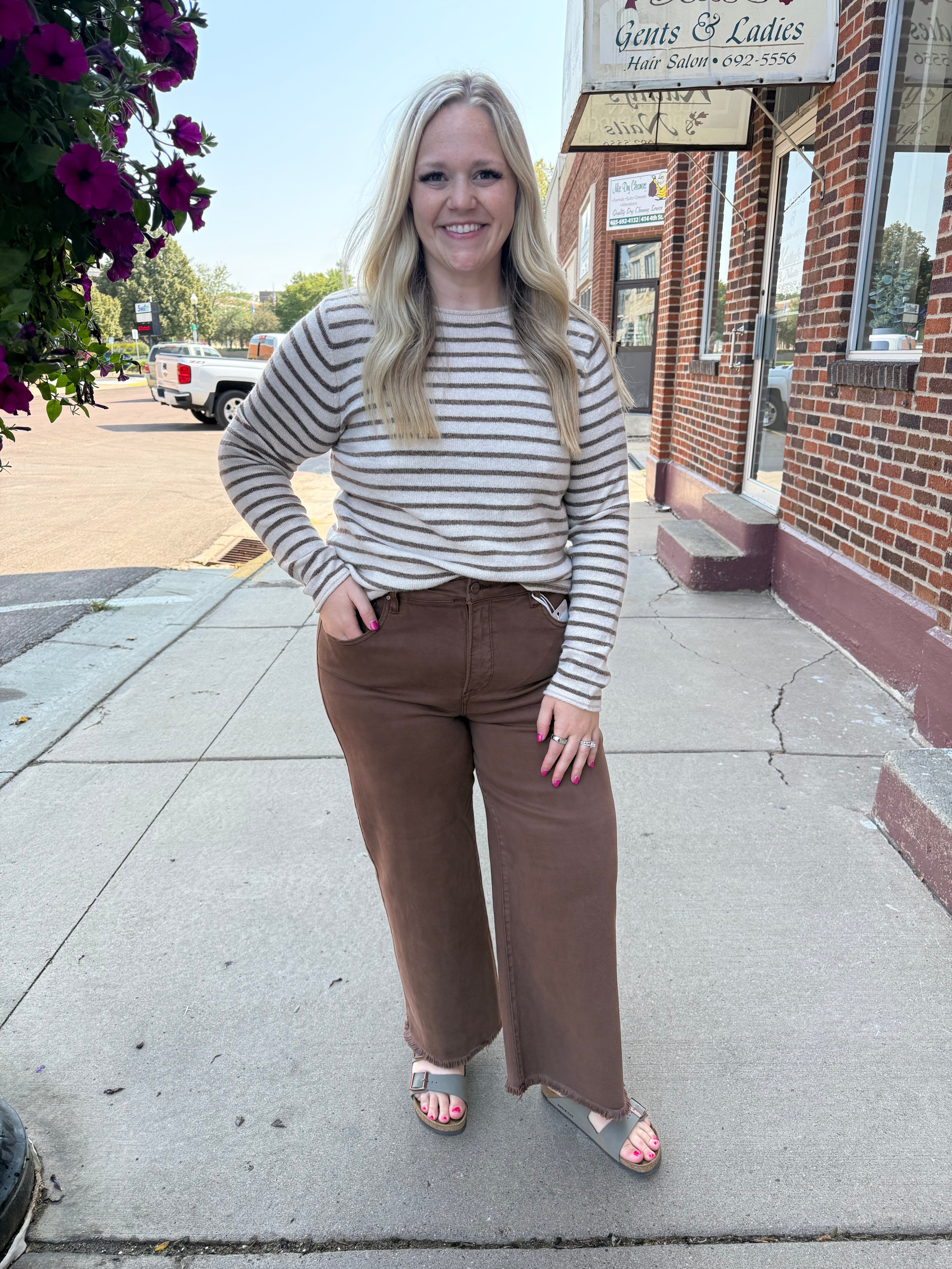 Cameron Striped Sweater