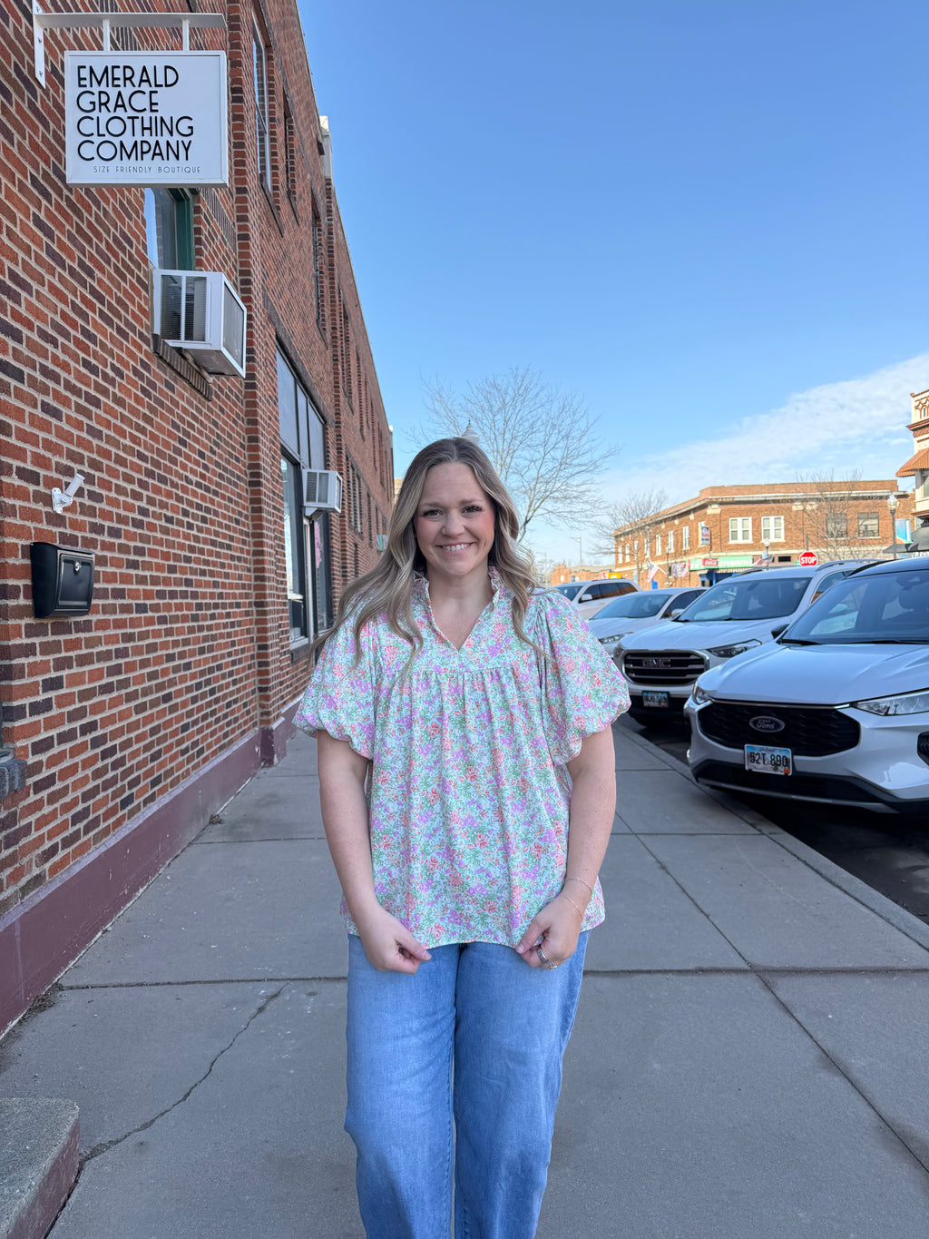 Beckham Floral Top