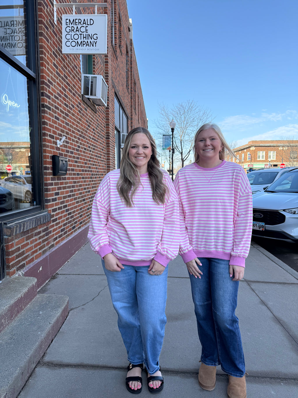 Pennie Striped Pullover