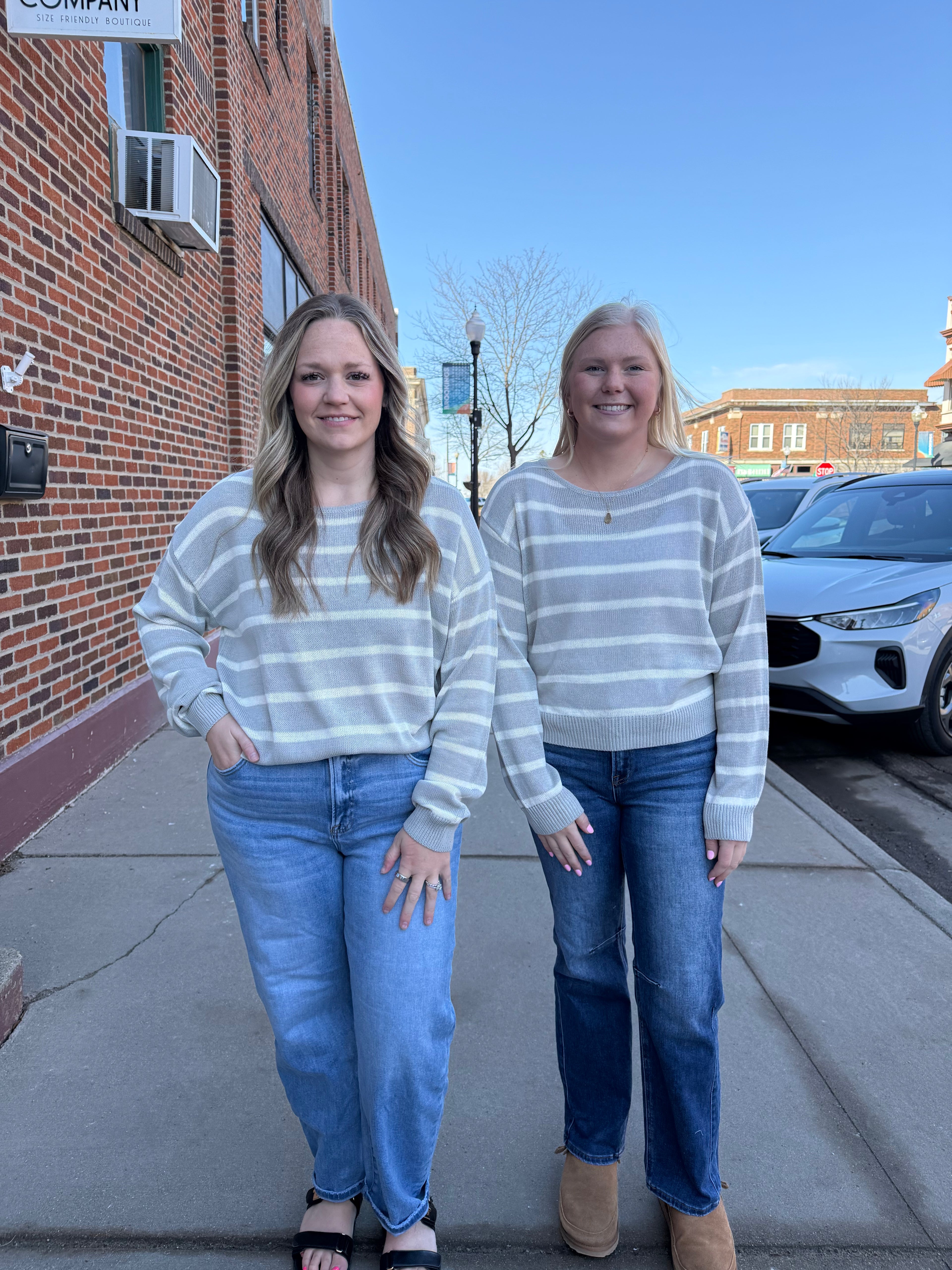 Graham Striped Sweater