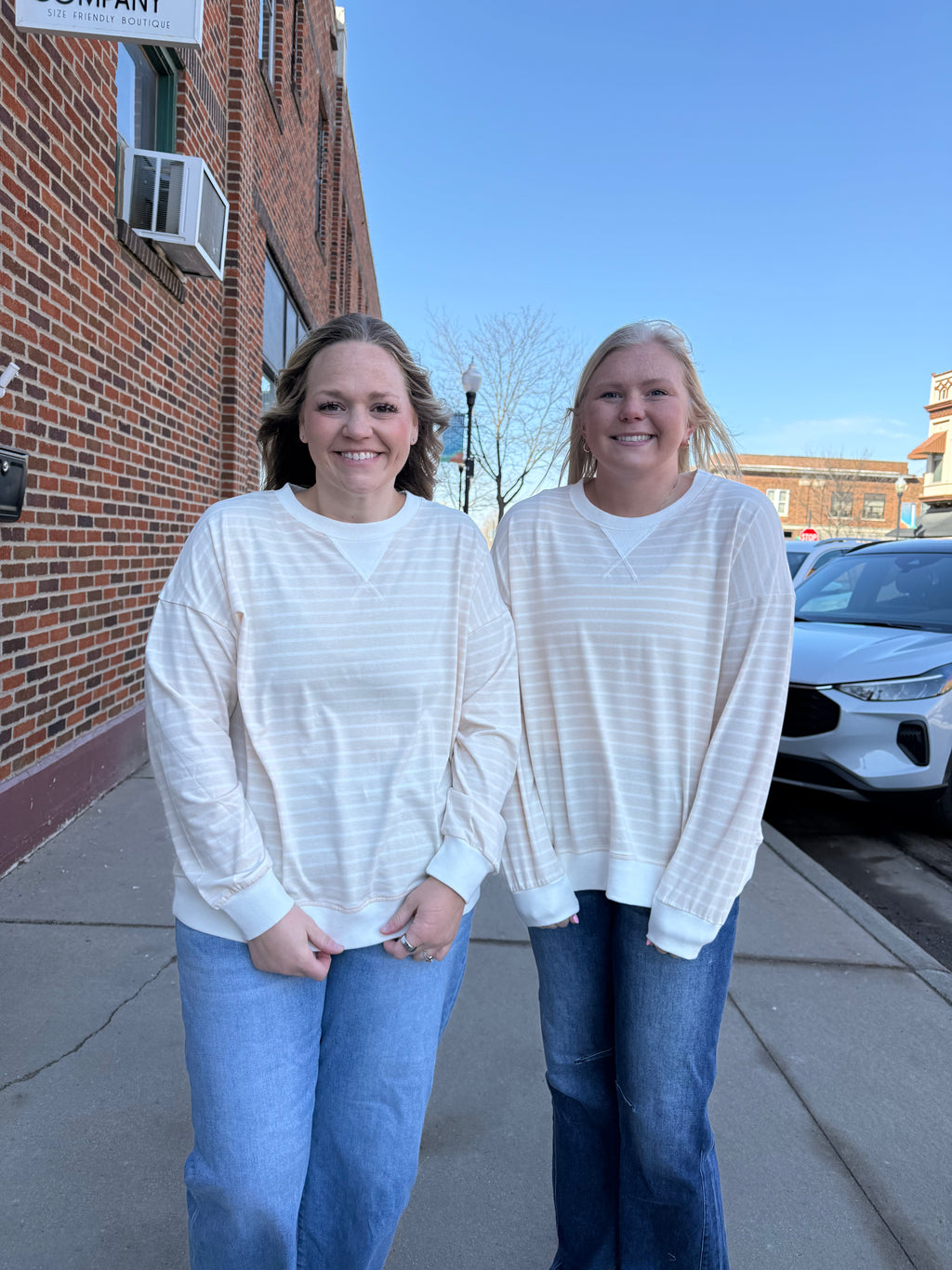 Hudson Striped Pullover