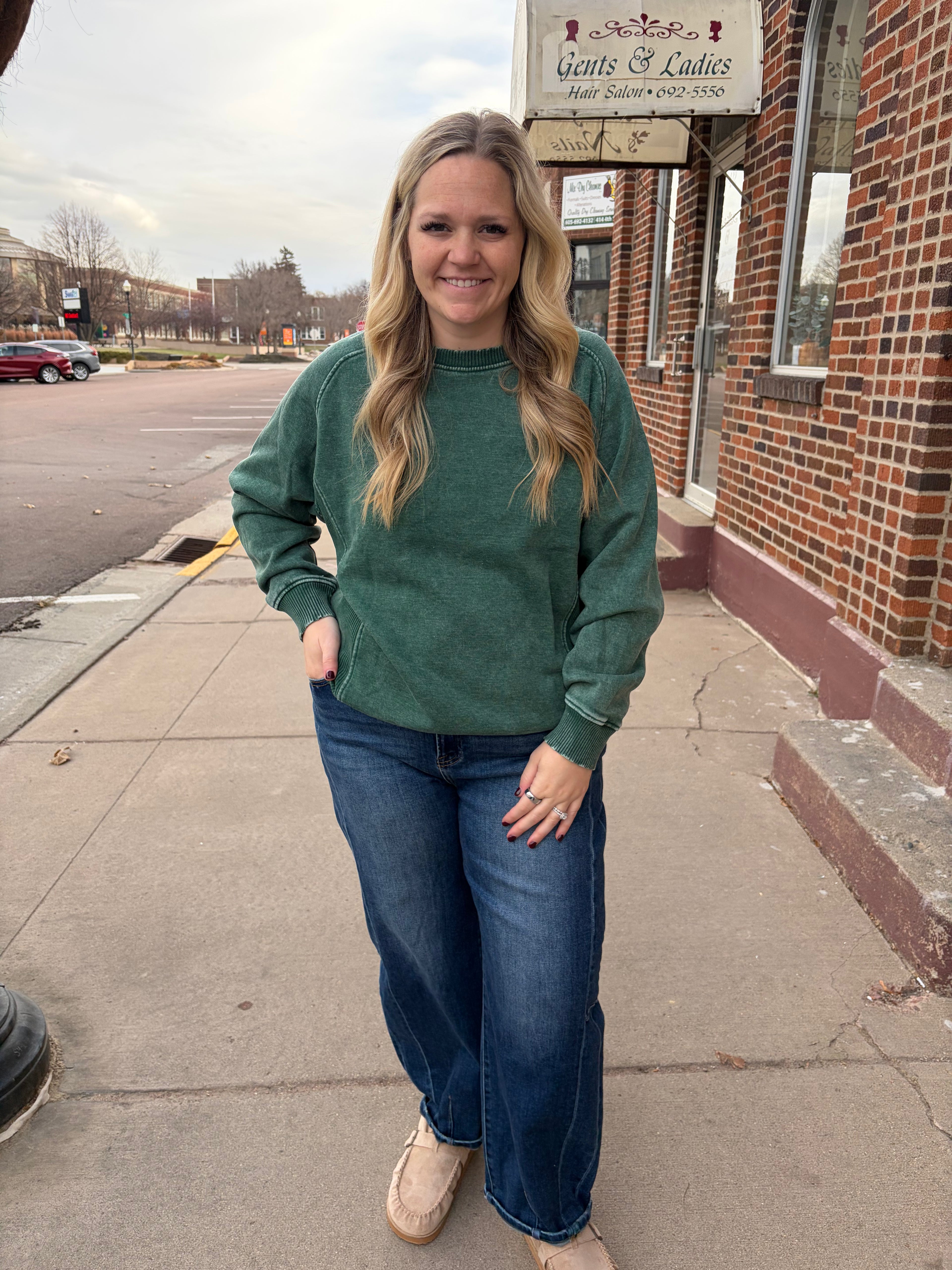 Dasher Acid Washed Pullover