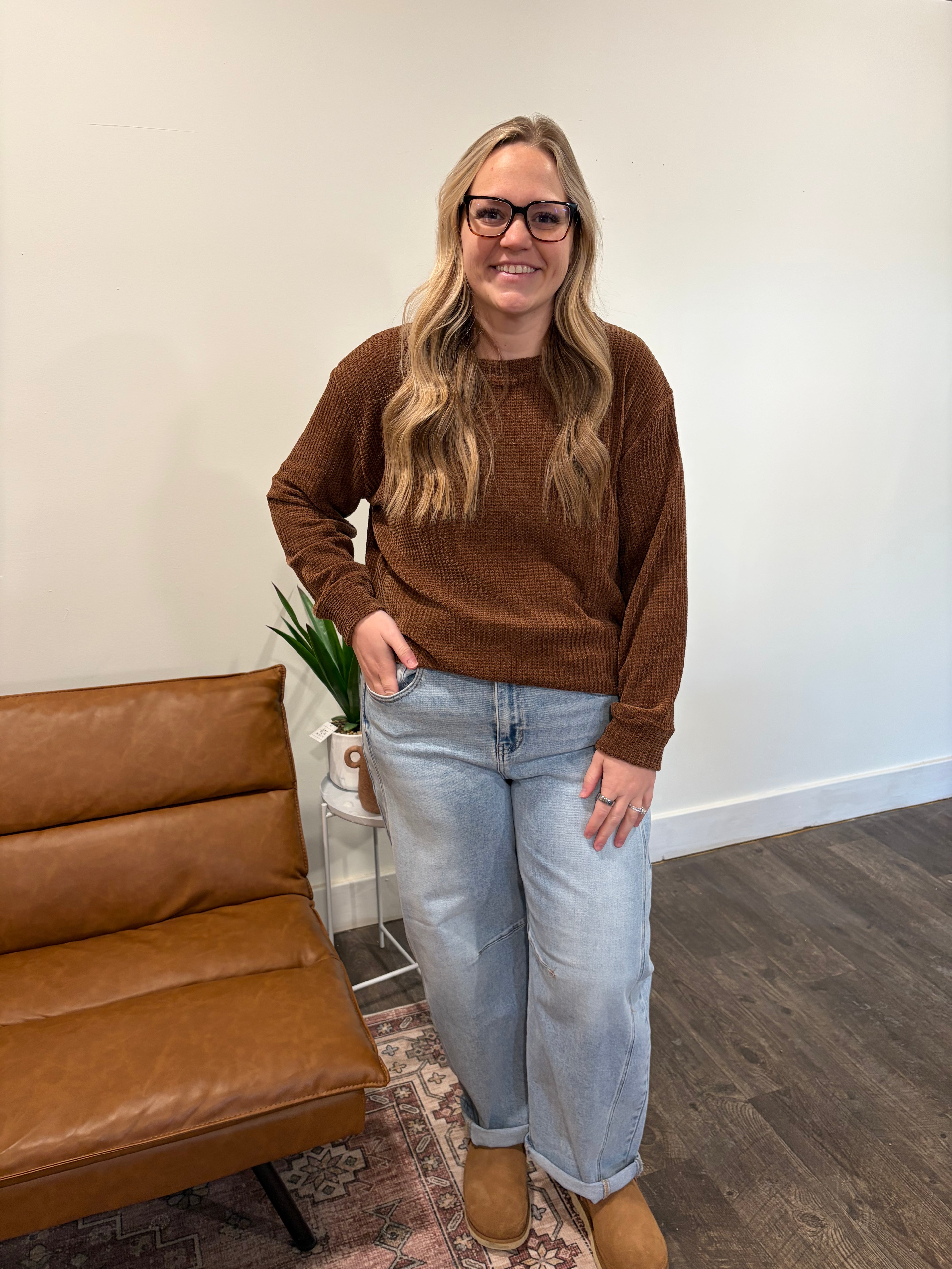 Braedyn Chenille Sweater