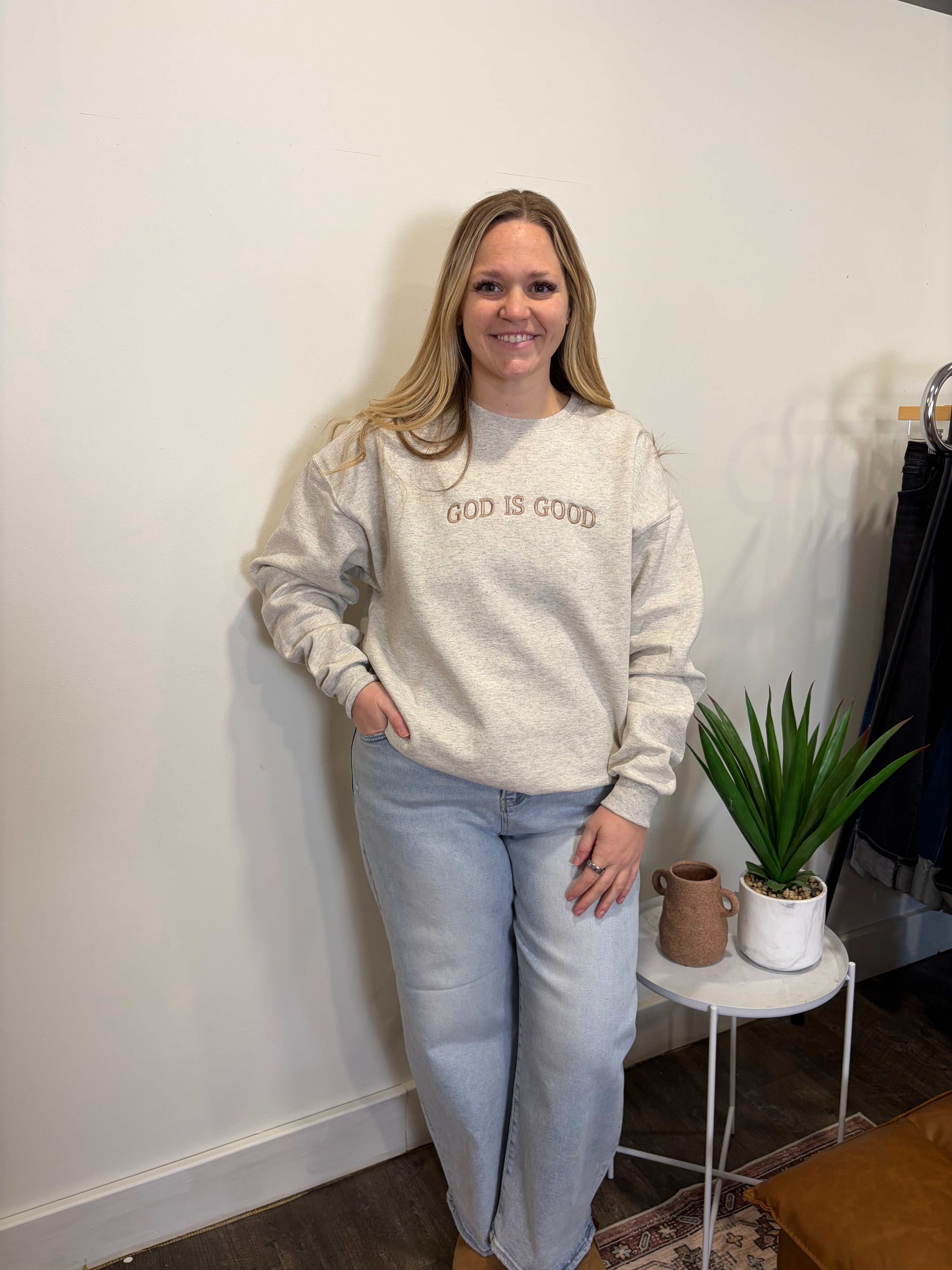 God is Good Crewneck