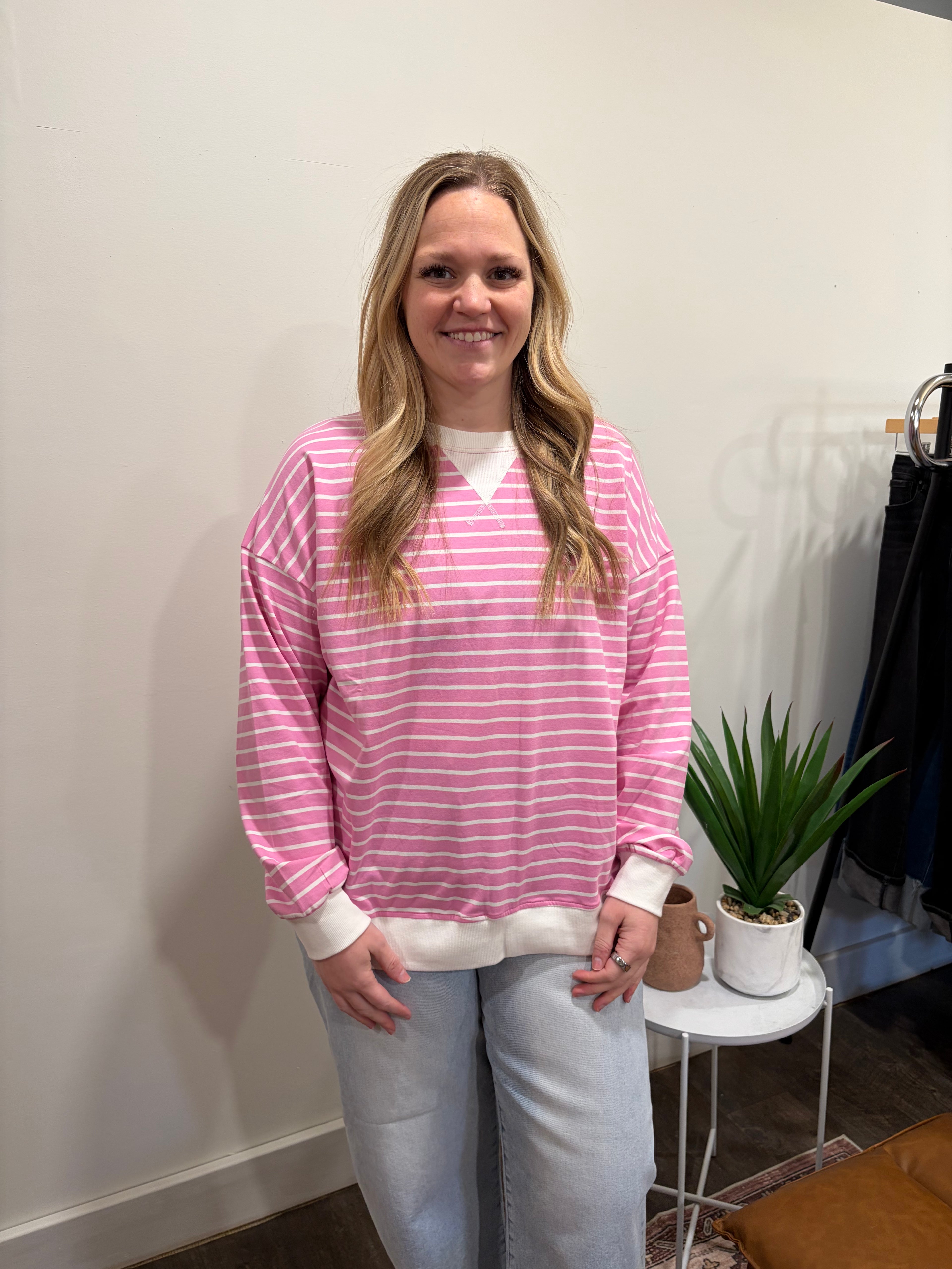 Calliope Striped Pullover