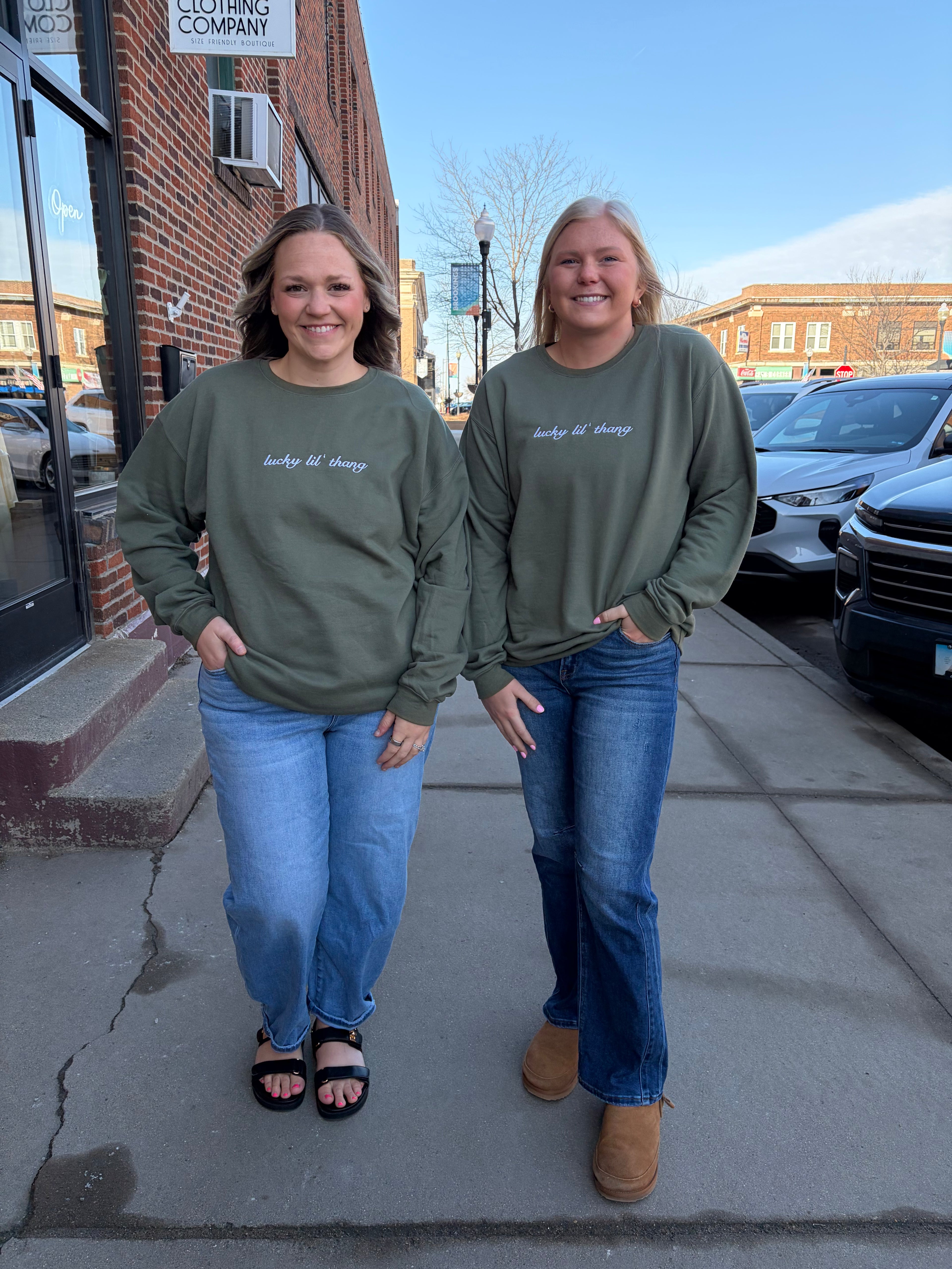 Lucky Lil' Thang Crewneck