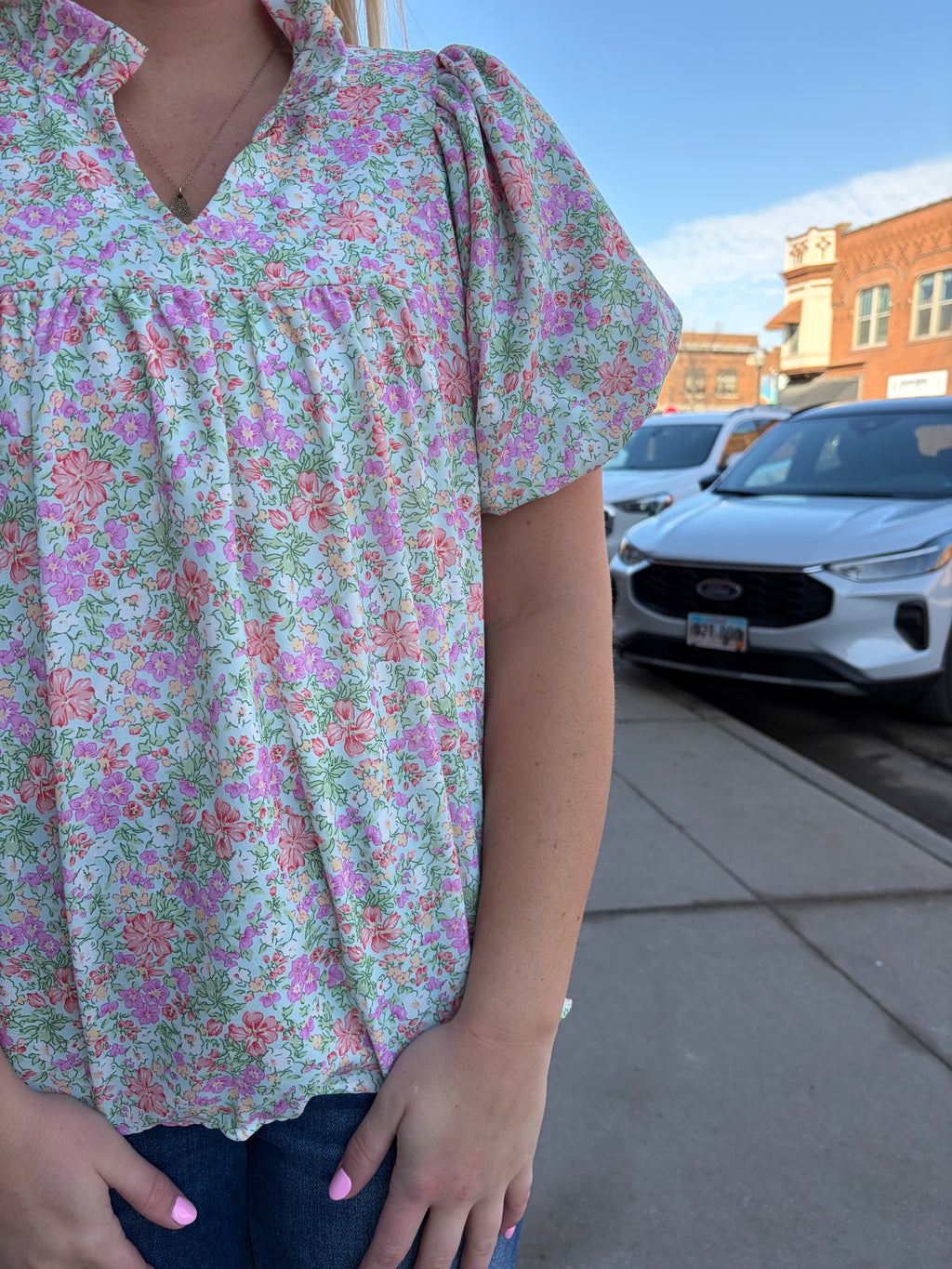Beckham Floral Top