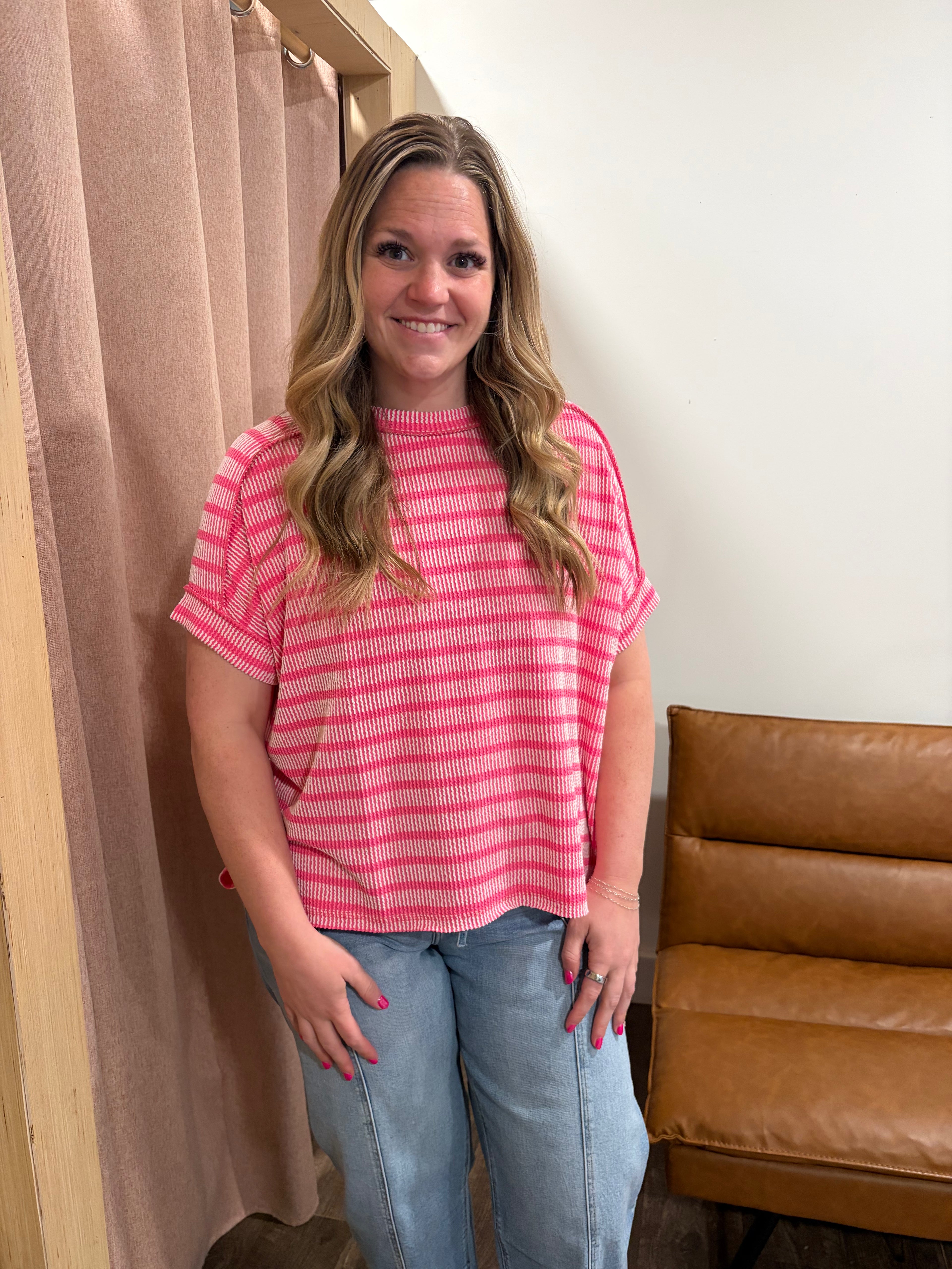 Harper Striped Top