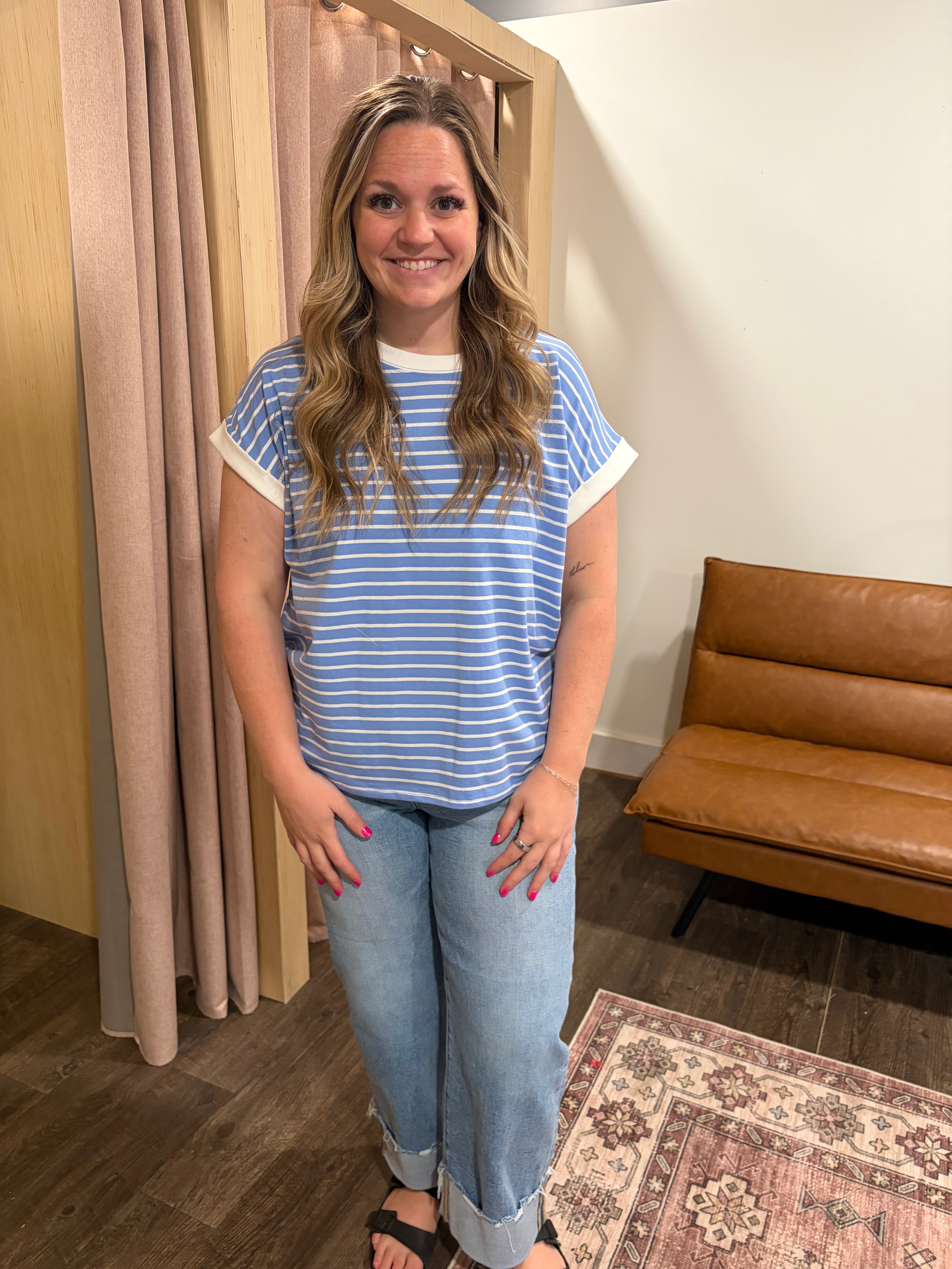 Camila Striped Top