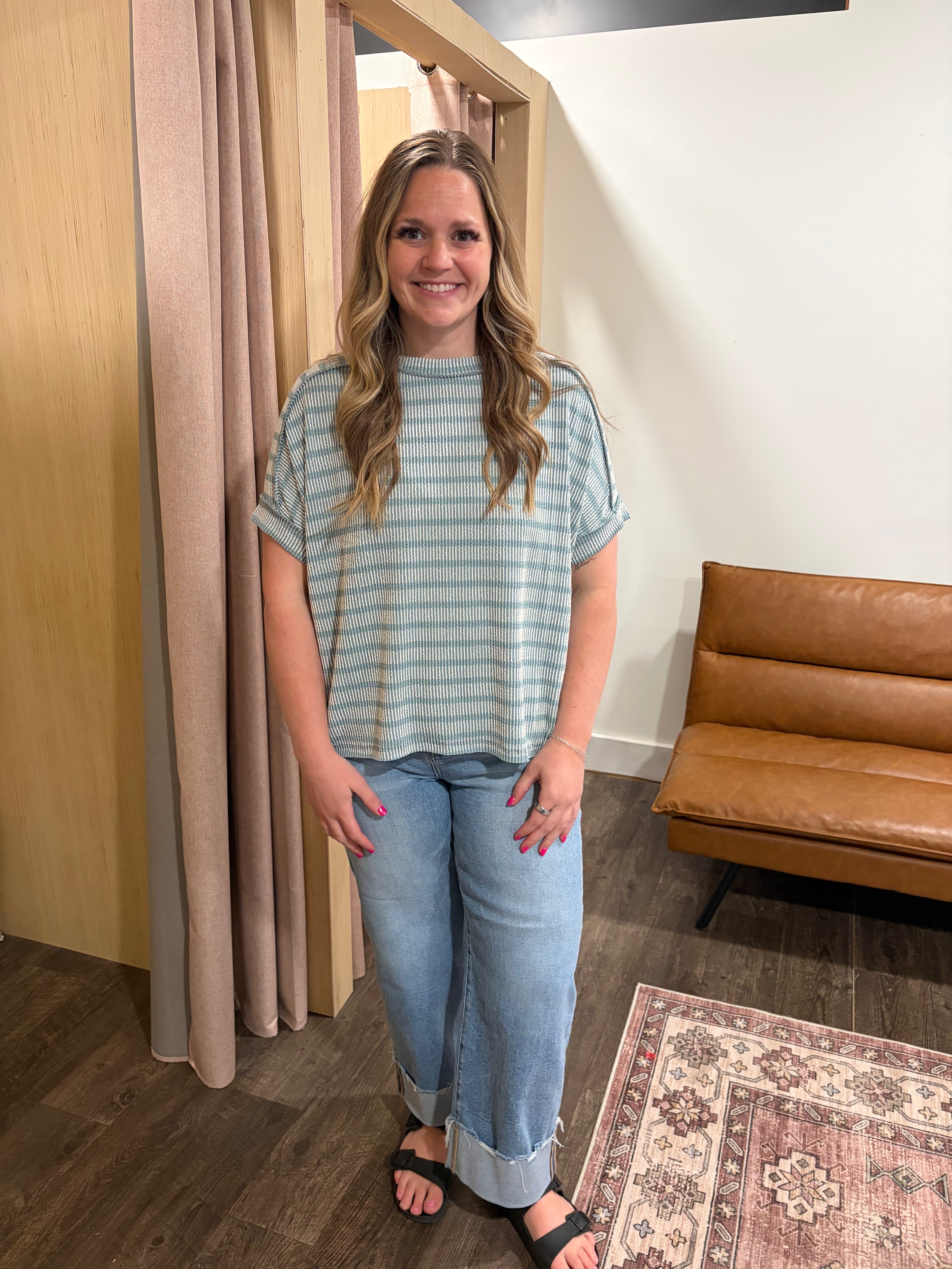Allie Striped Top