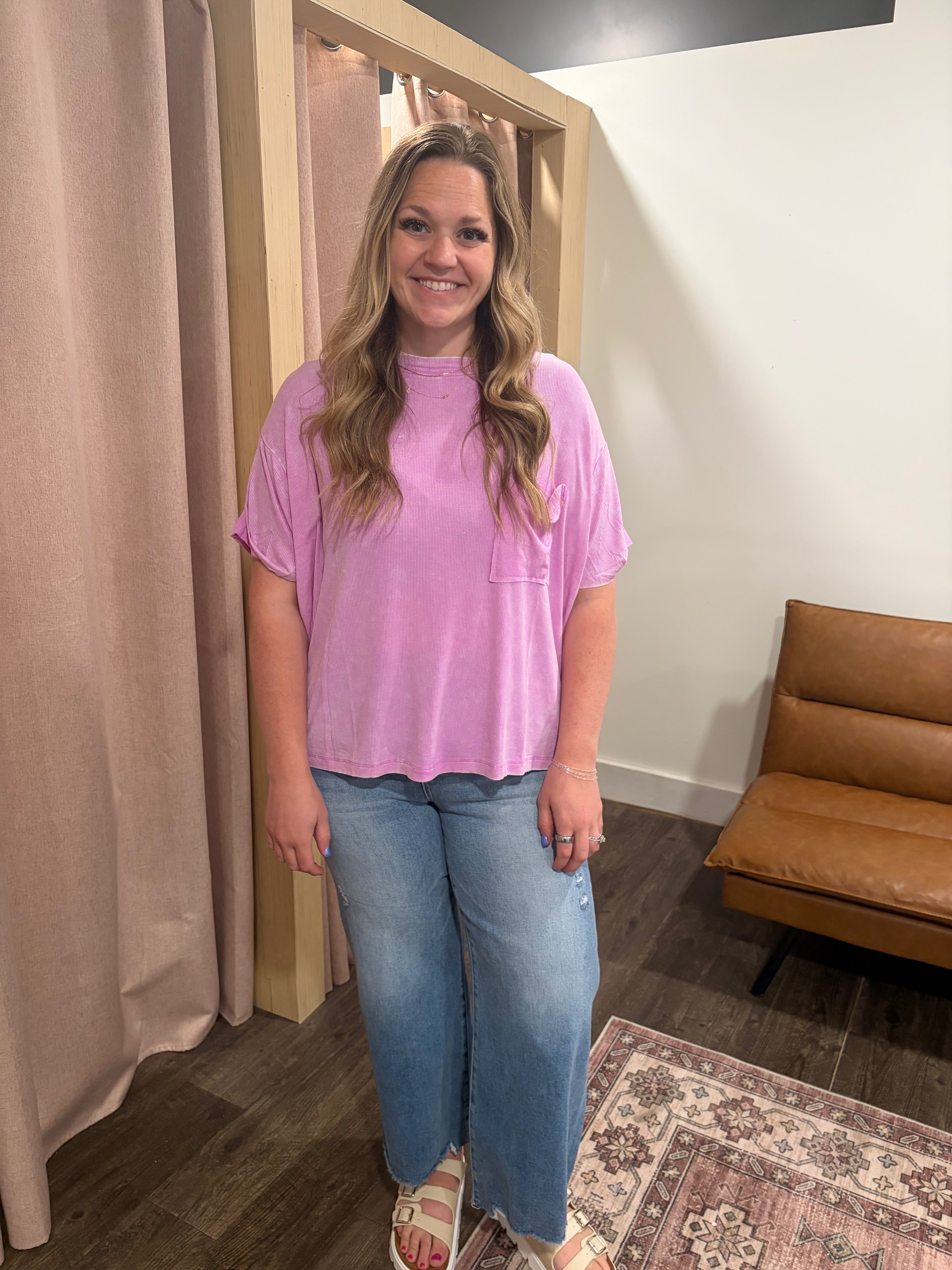 Mollie Cuffed Top