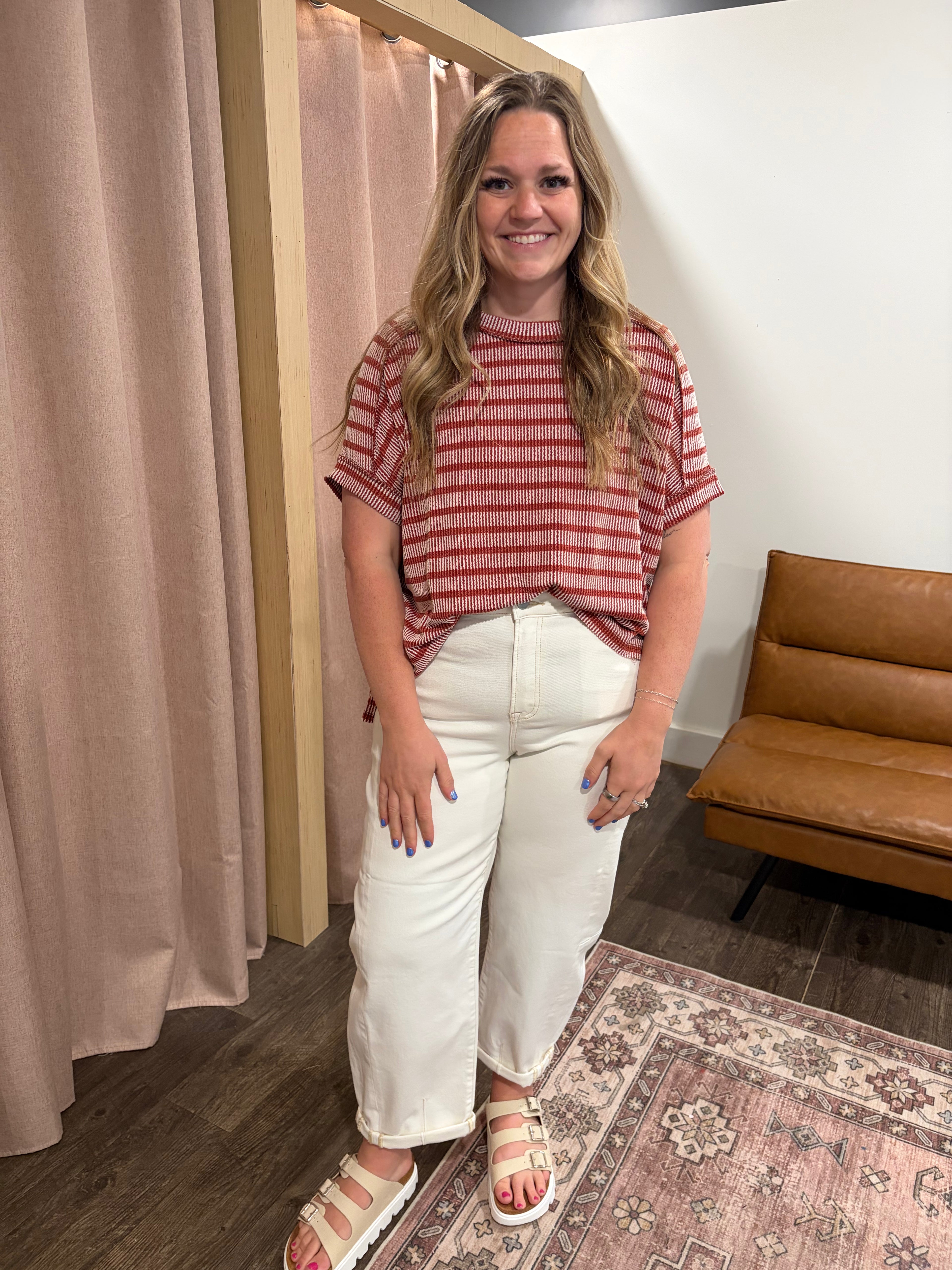 Reagan Striped Top