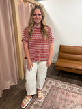 Reagan Striped Top