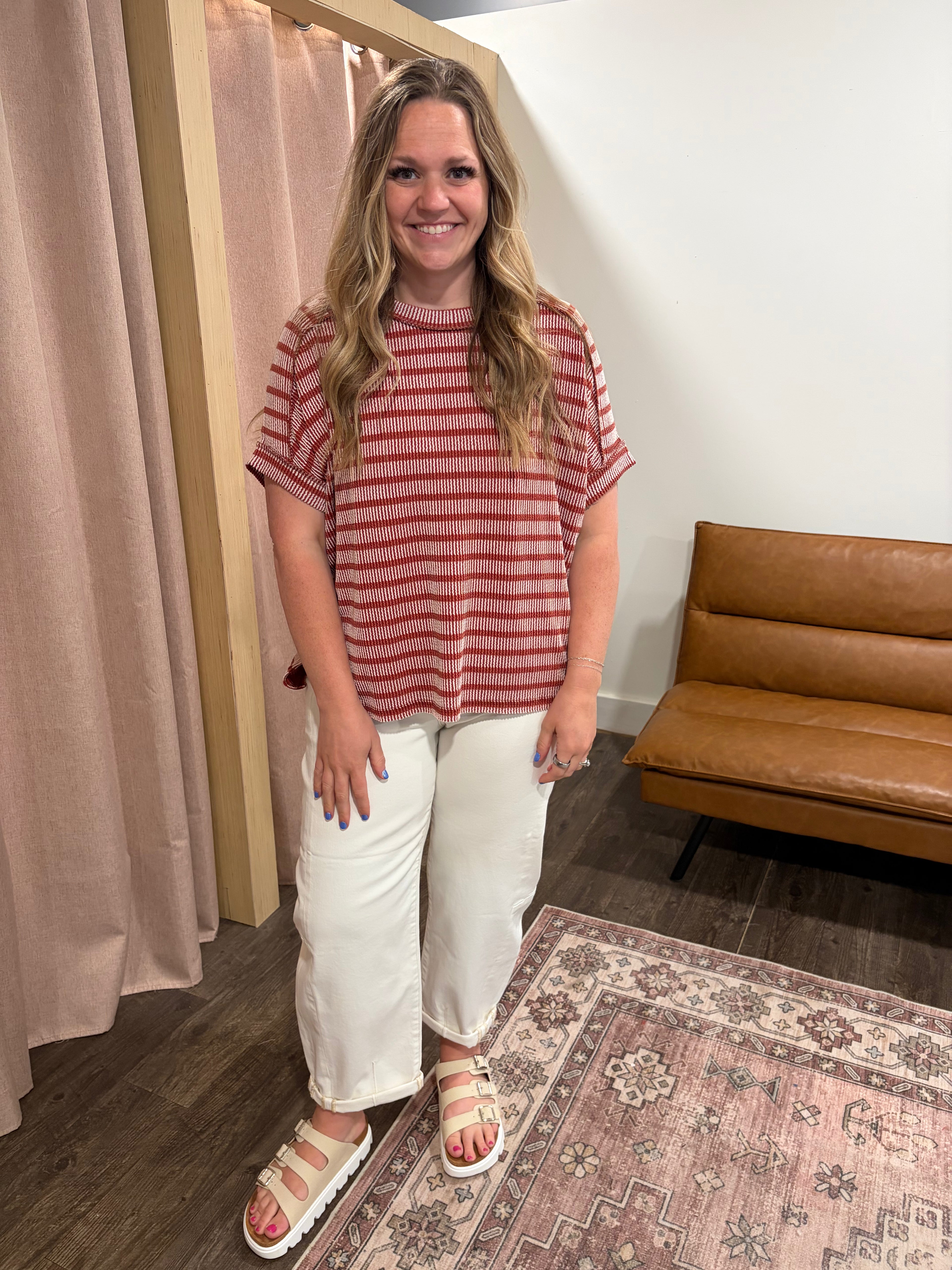 Reagan Striped Top
