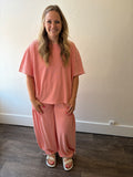 Della Washed Top