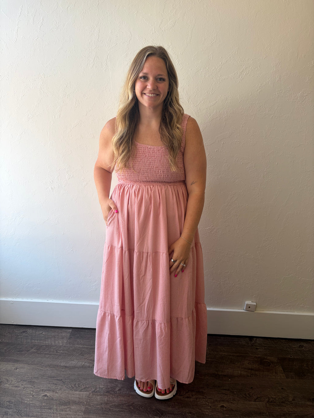 Lucy Gingham Dress