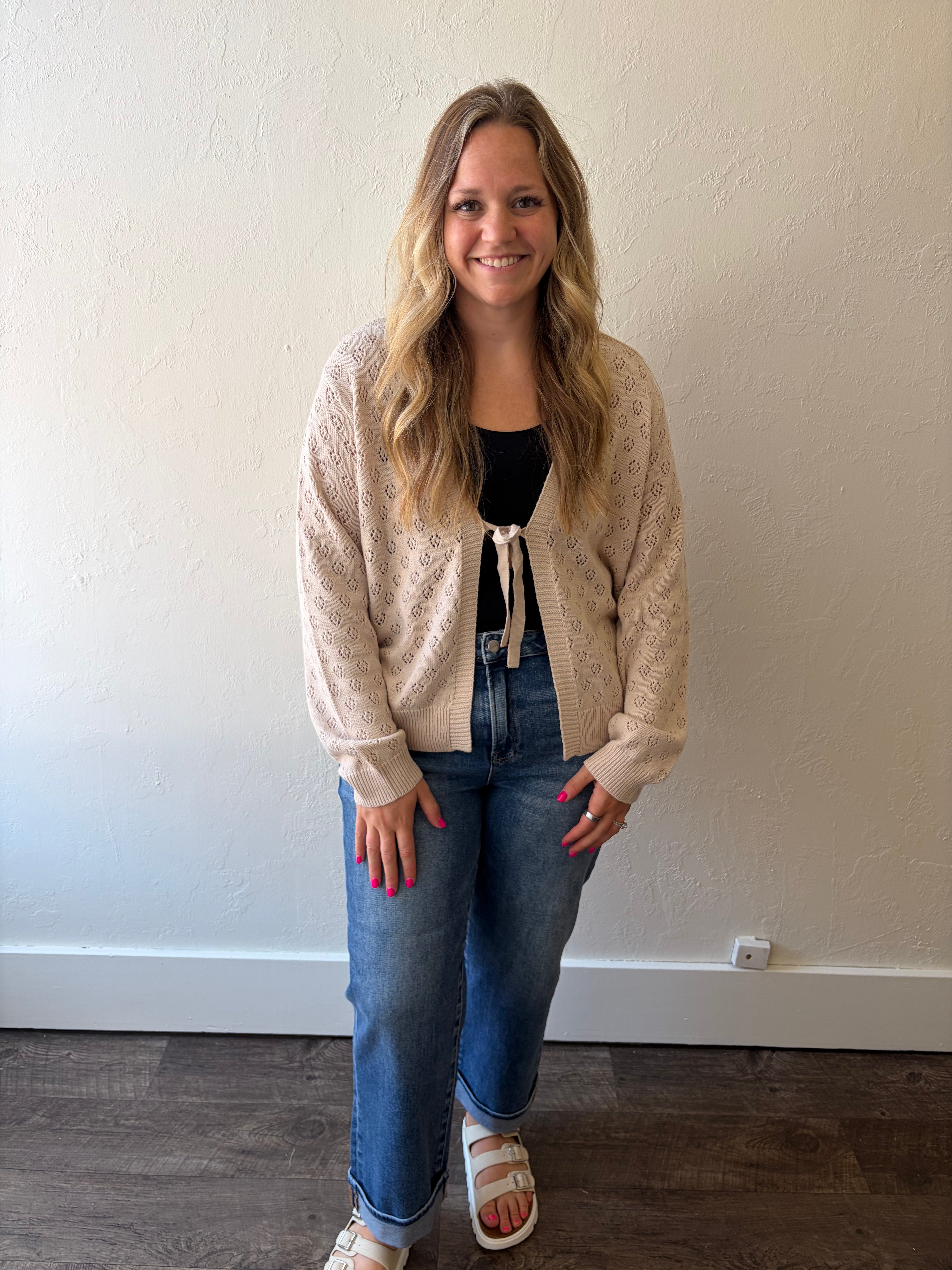Camille Tie Cardigan