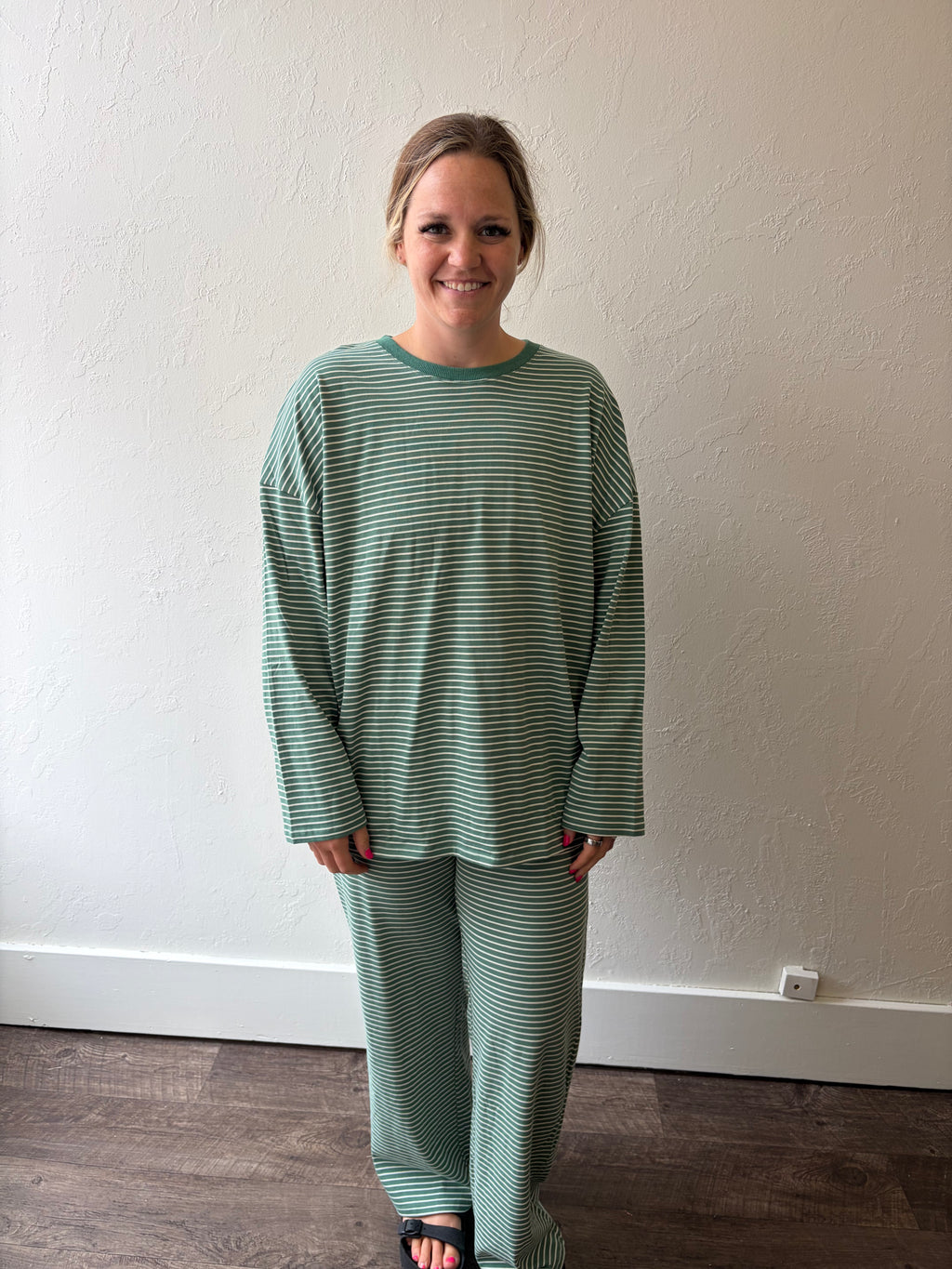Hunter Striped Matching Set