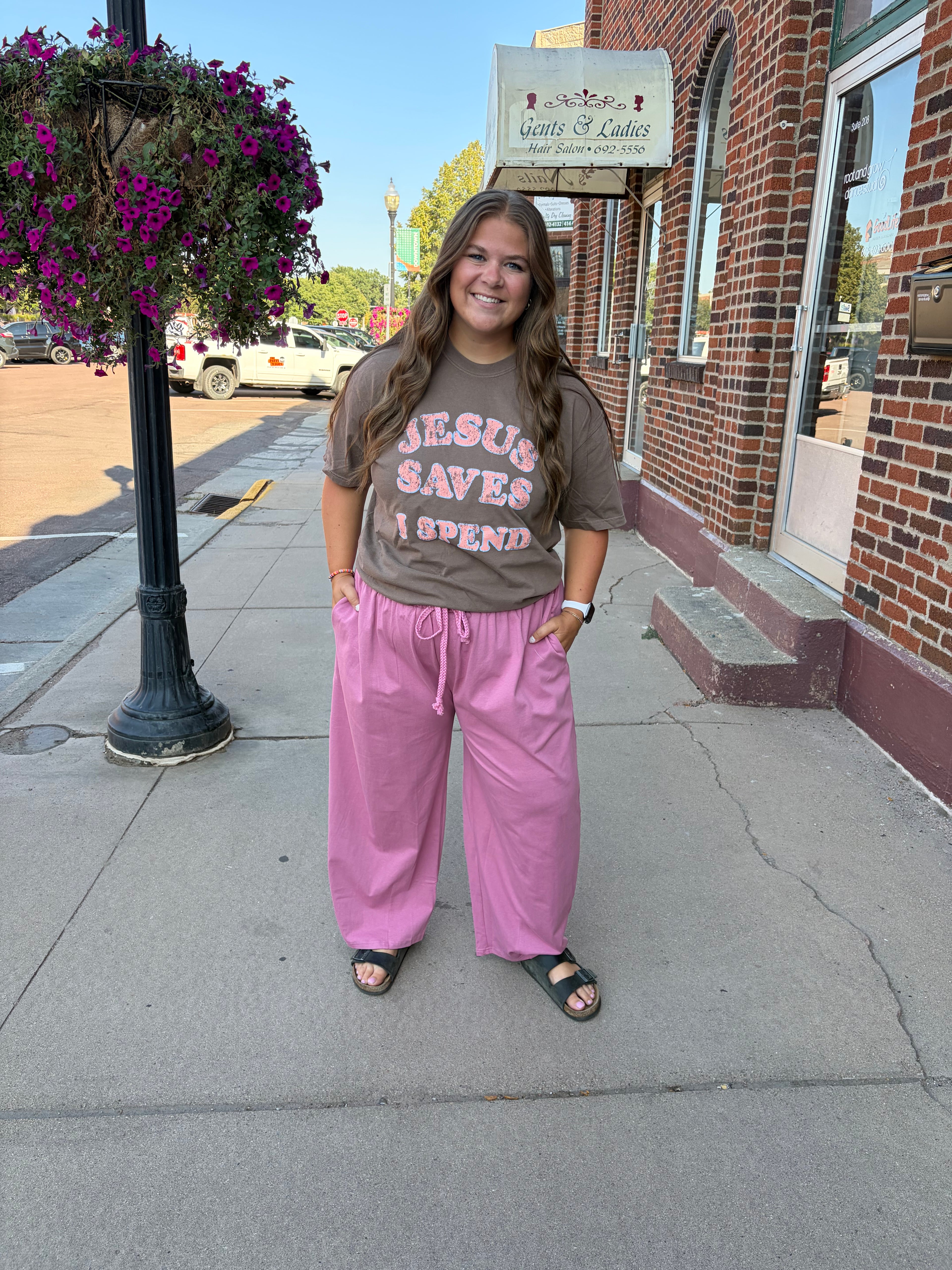 Jesus Saves I Spend Tee
