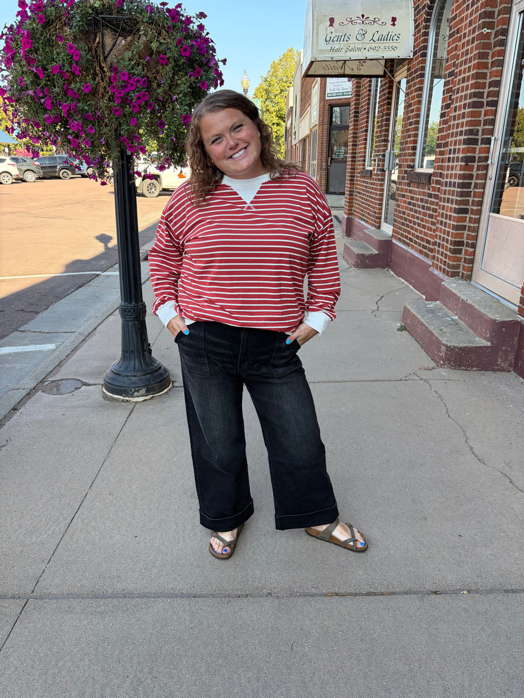Reed Striped Pullover