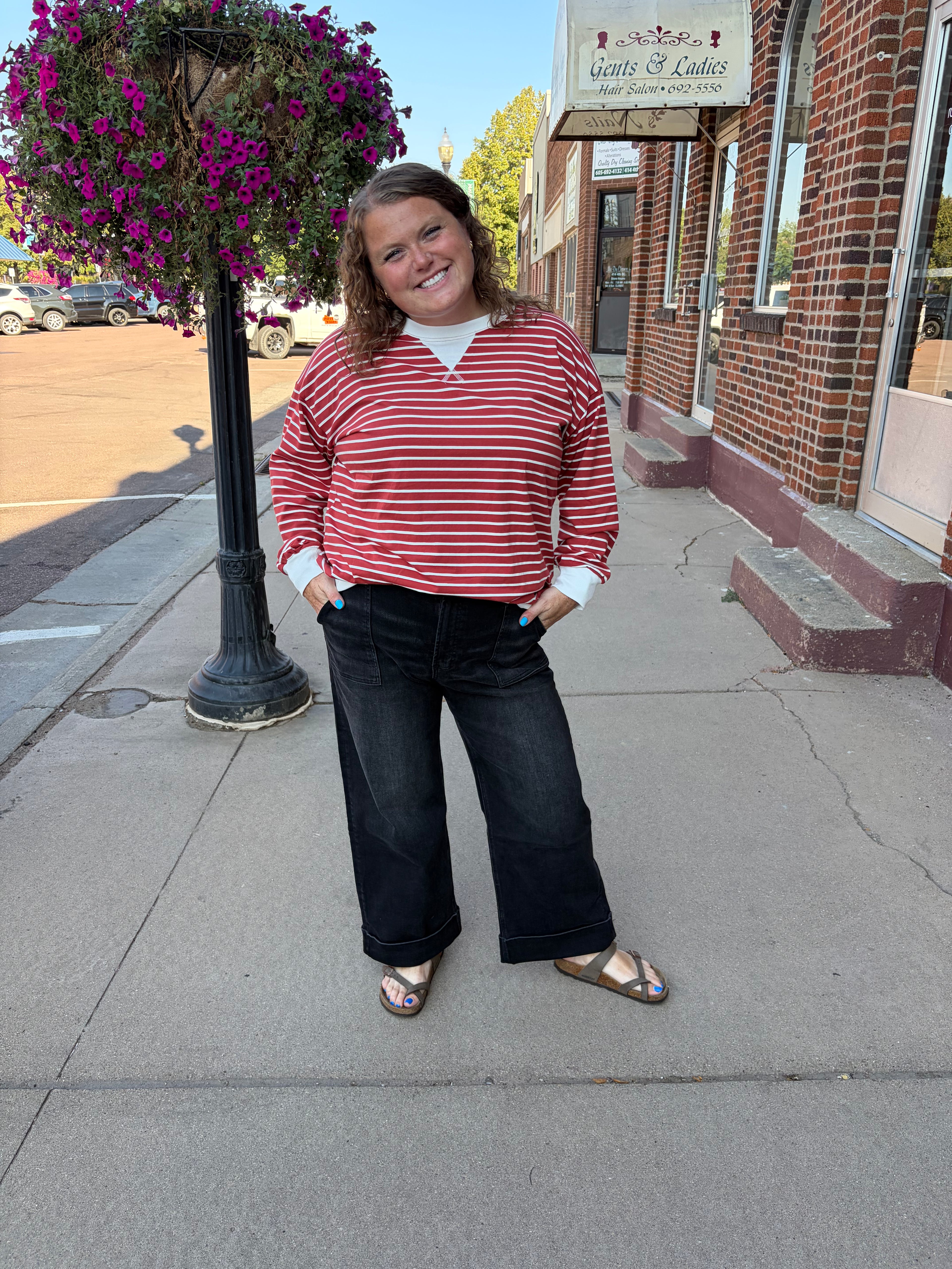 Reed Striped Pullover