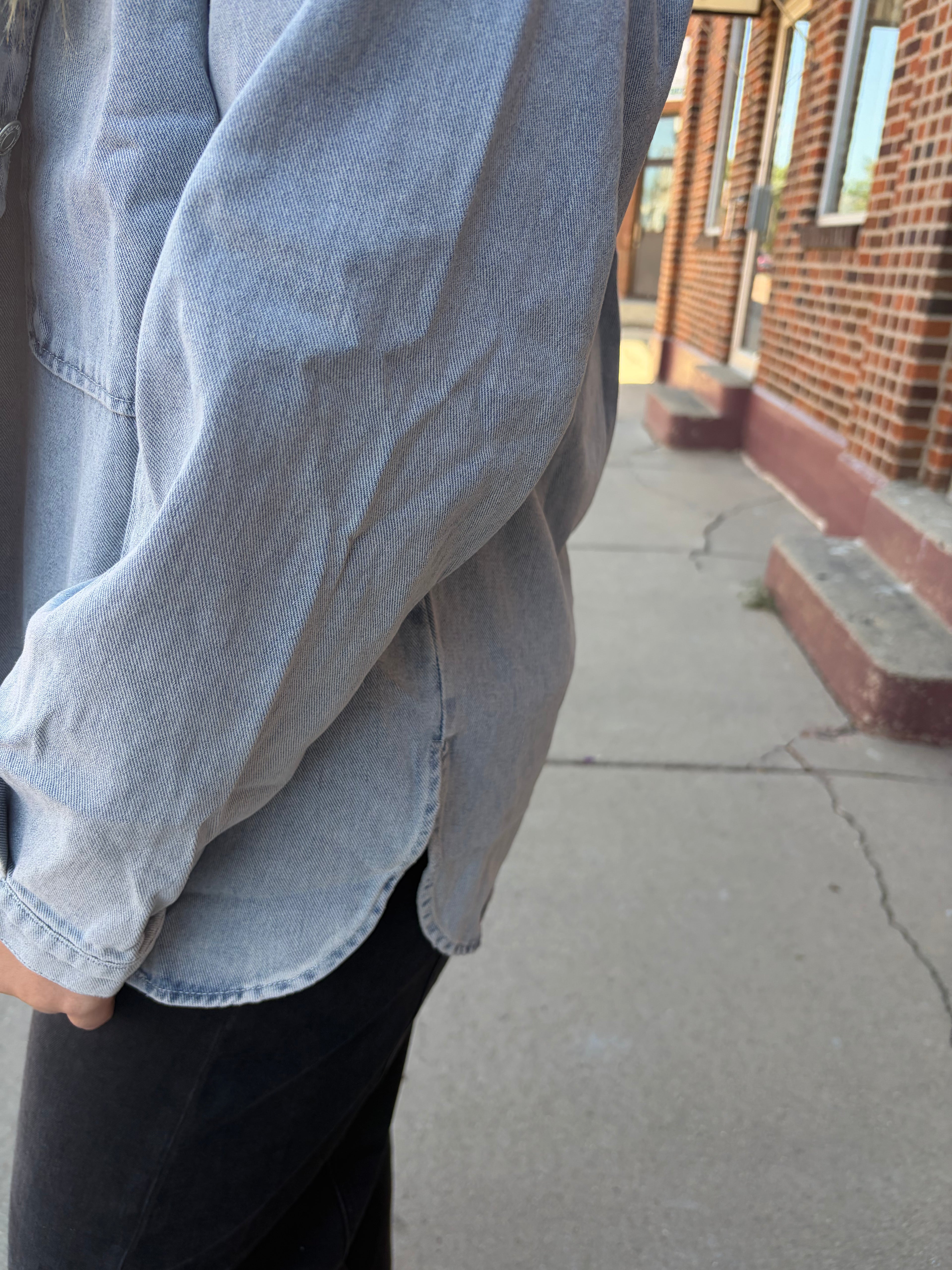 Lottie Denim Top