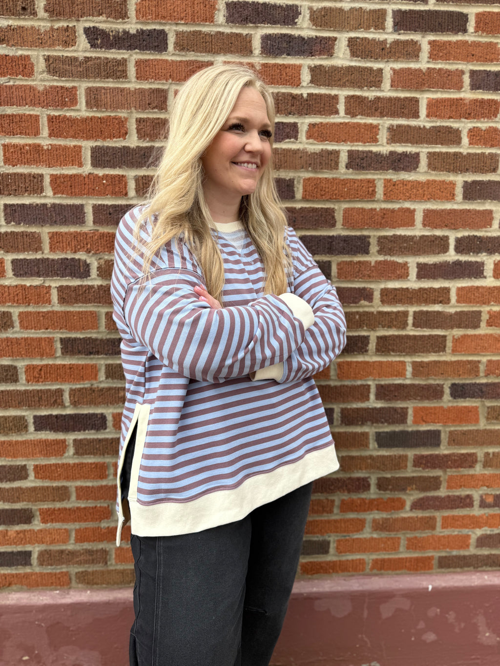 Presley Striped Top