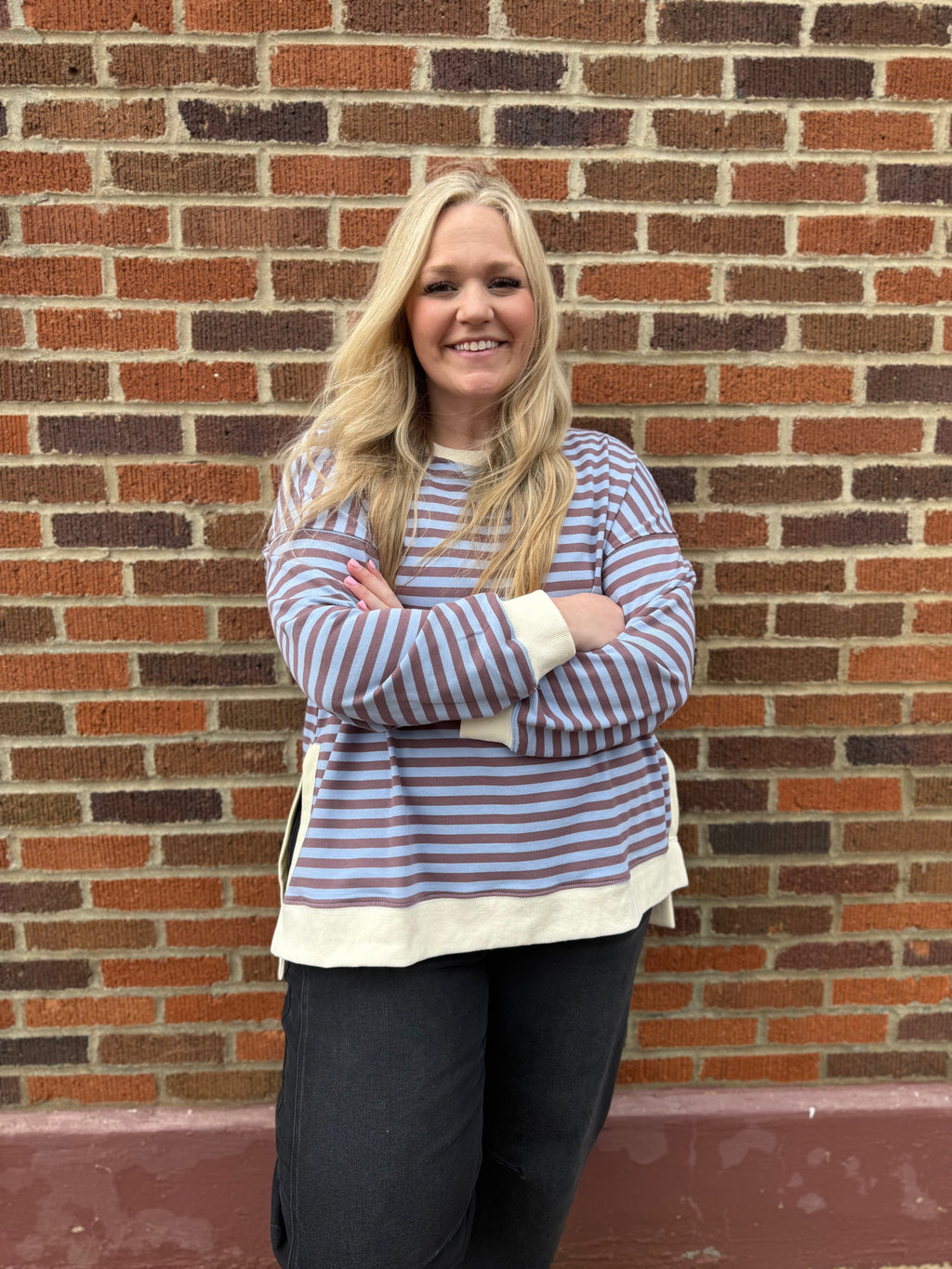 Presley Striped Top