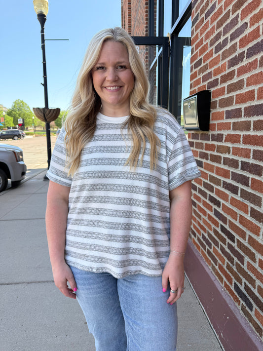 Mara Striped Top