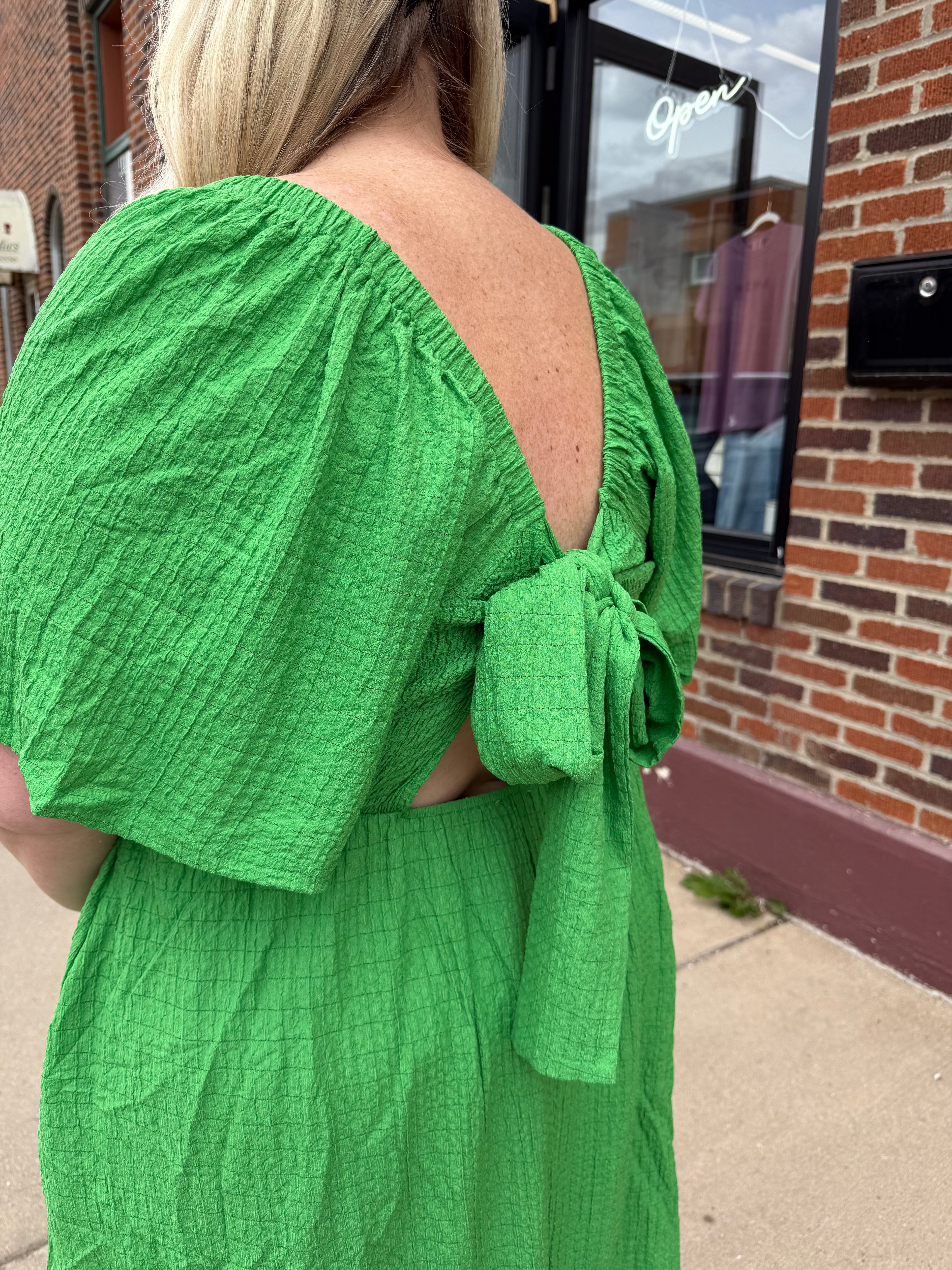 Gretchen Textured Dress