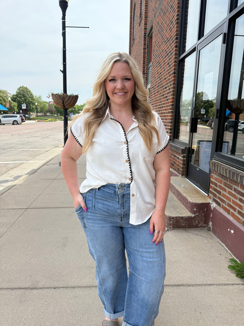 Waverly Stitched Top