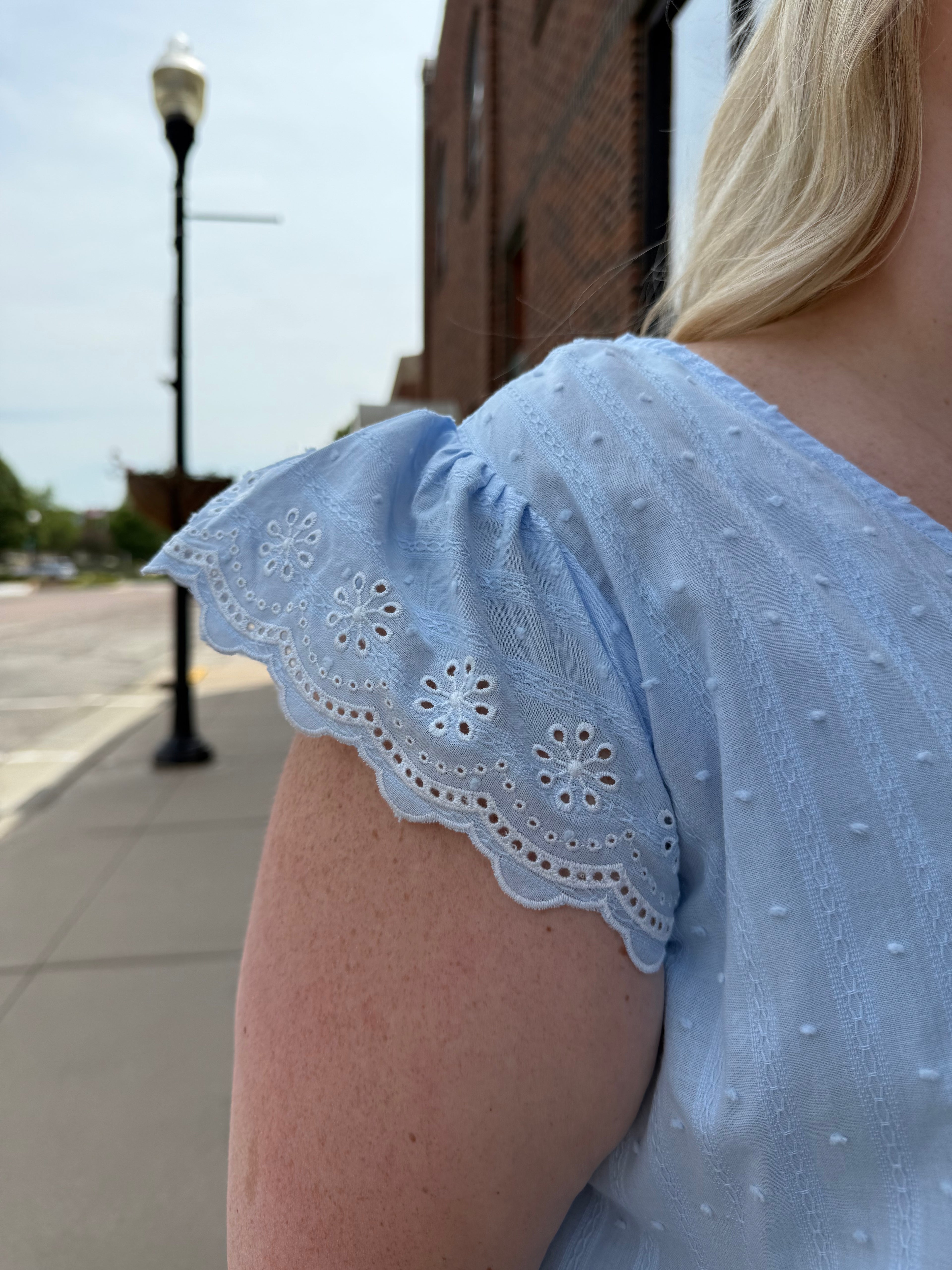 Brynn Textured Top
