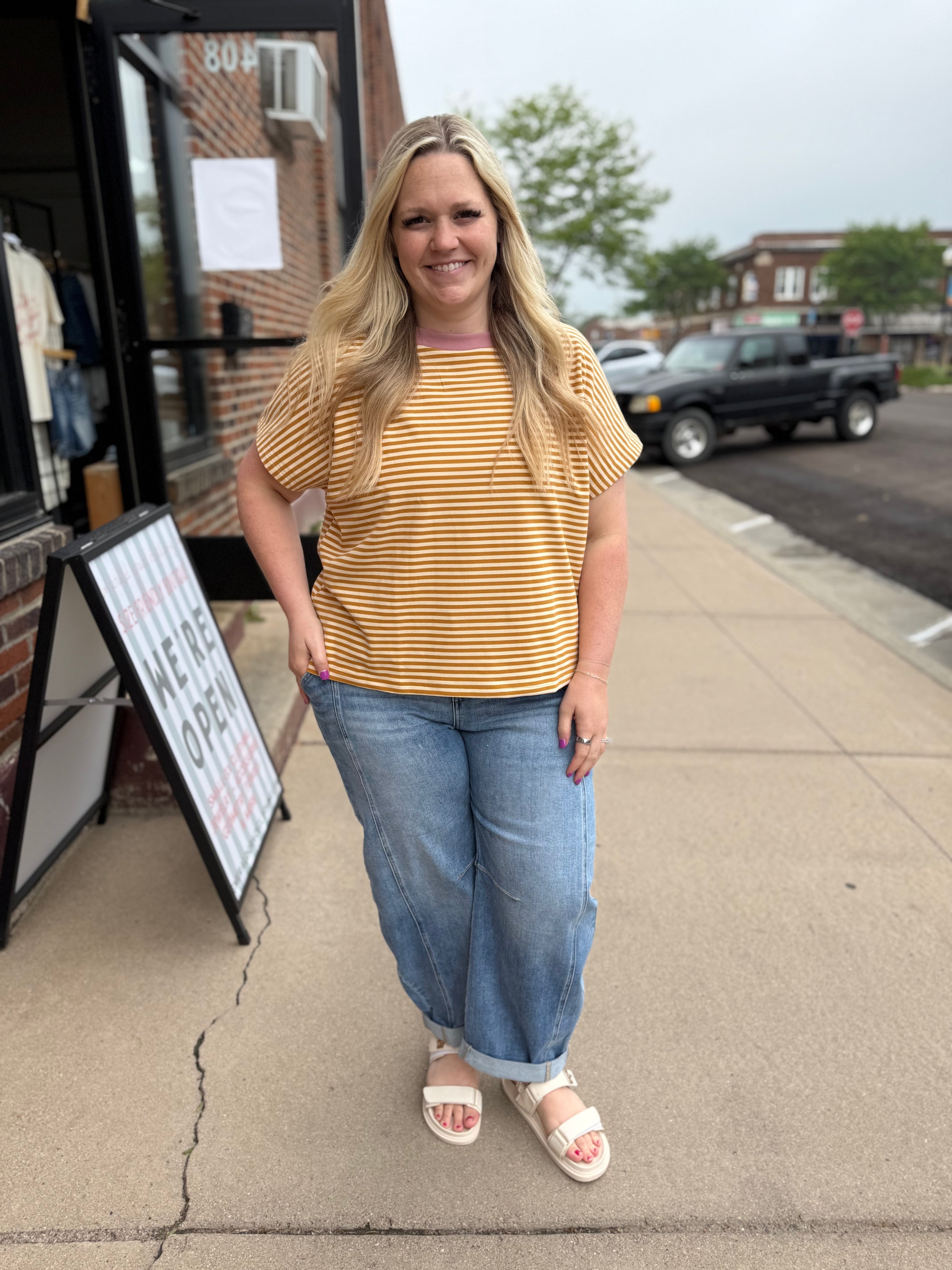 Mila Striped Top