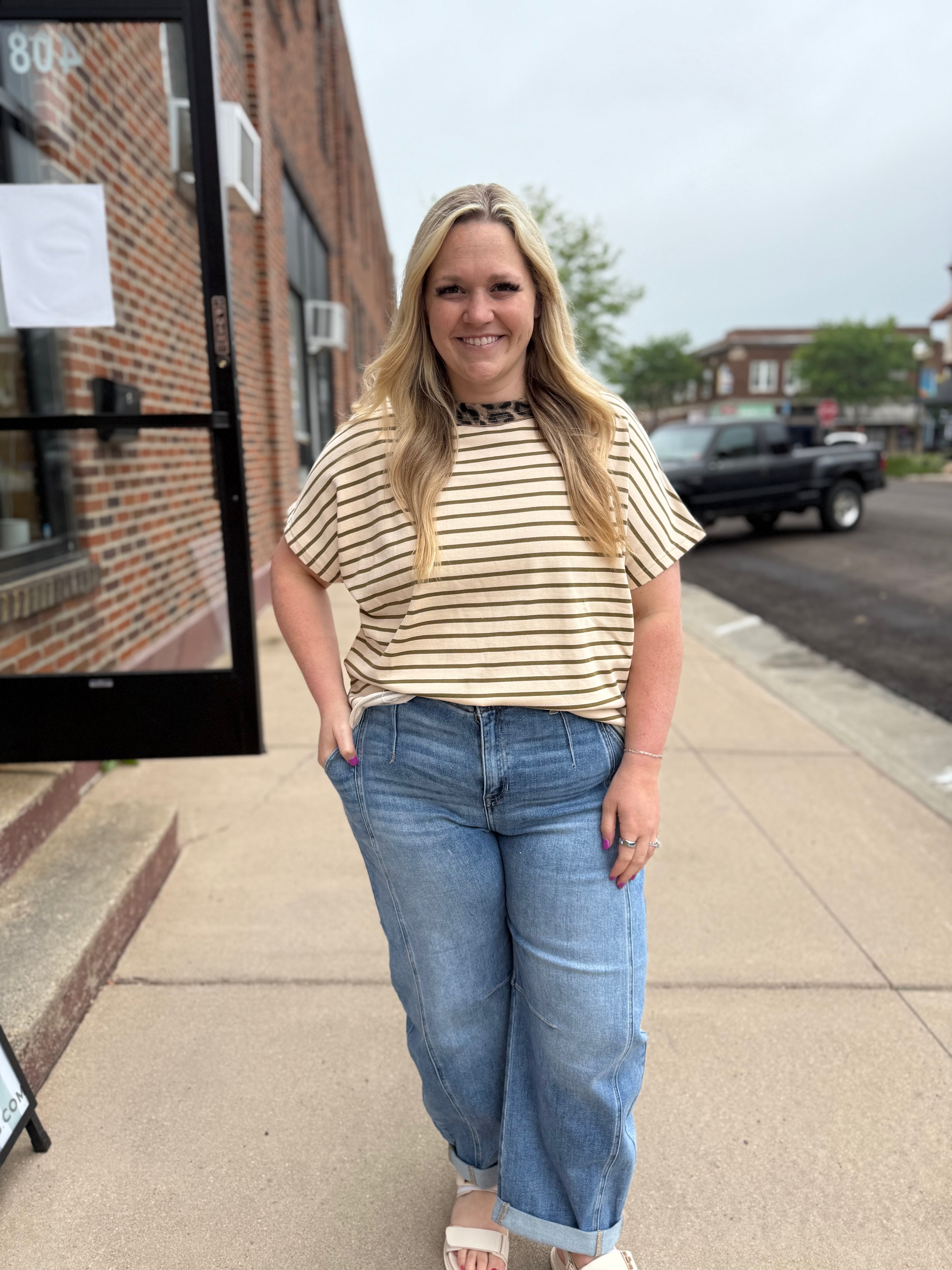 Lexi Striped Top