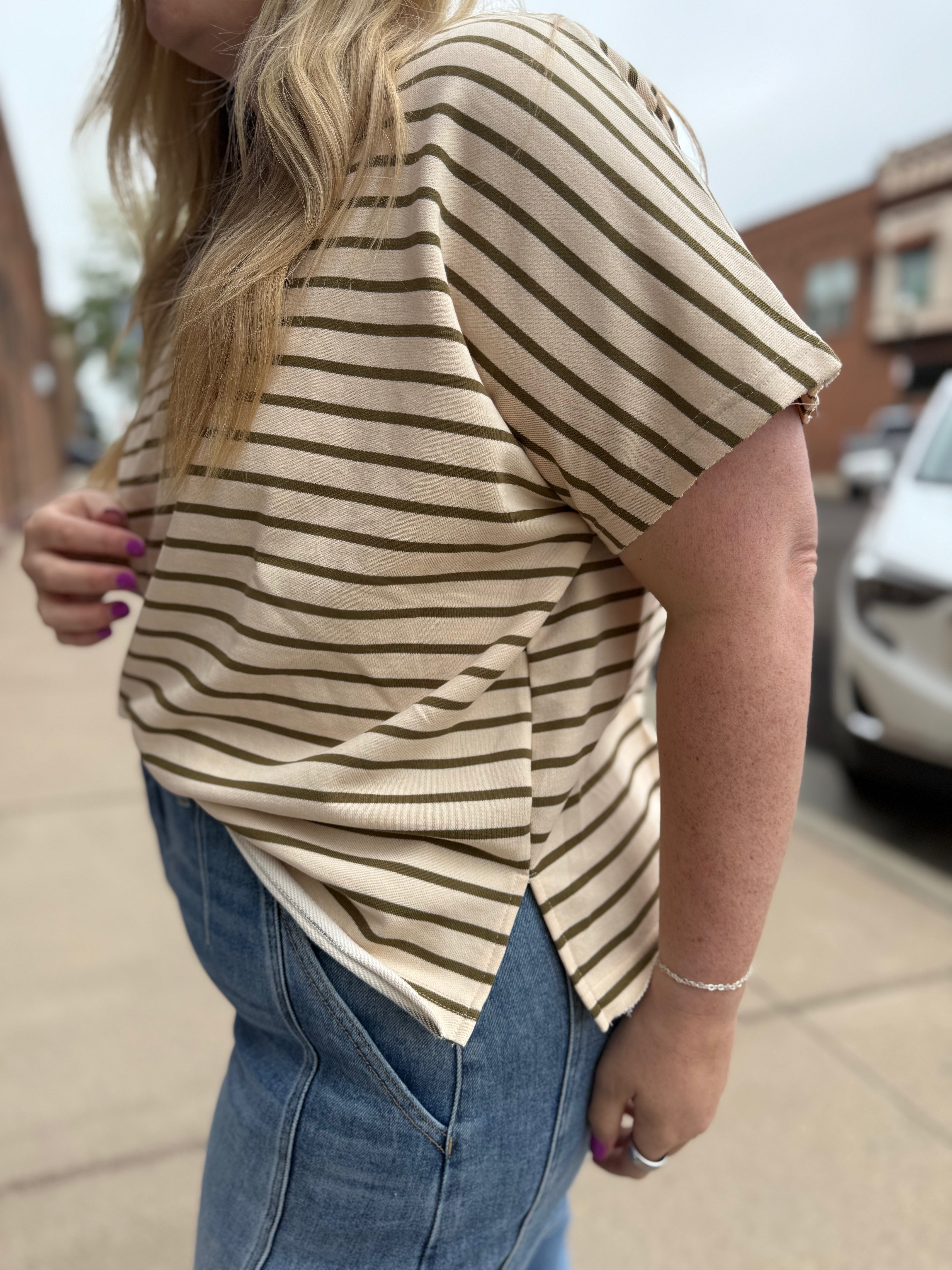 Lexi Striped Top