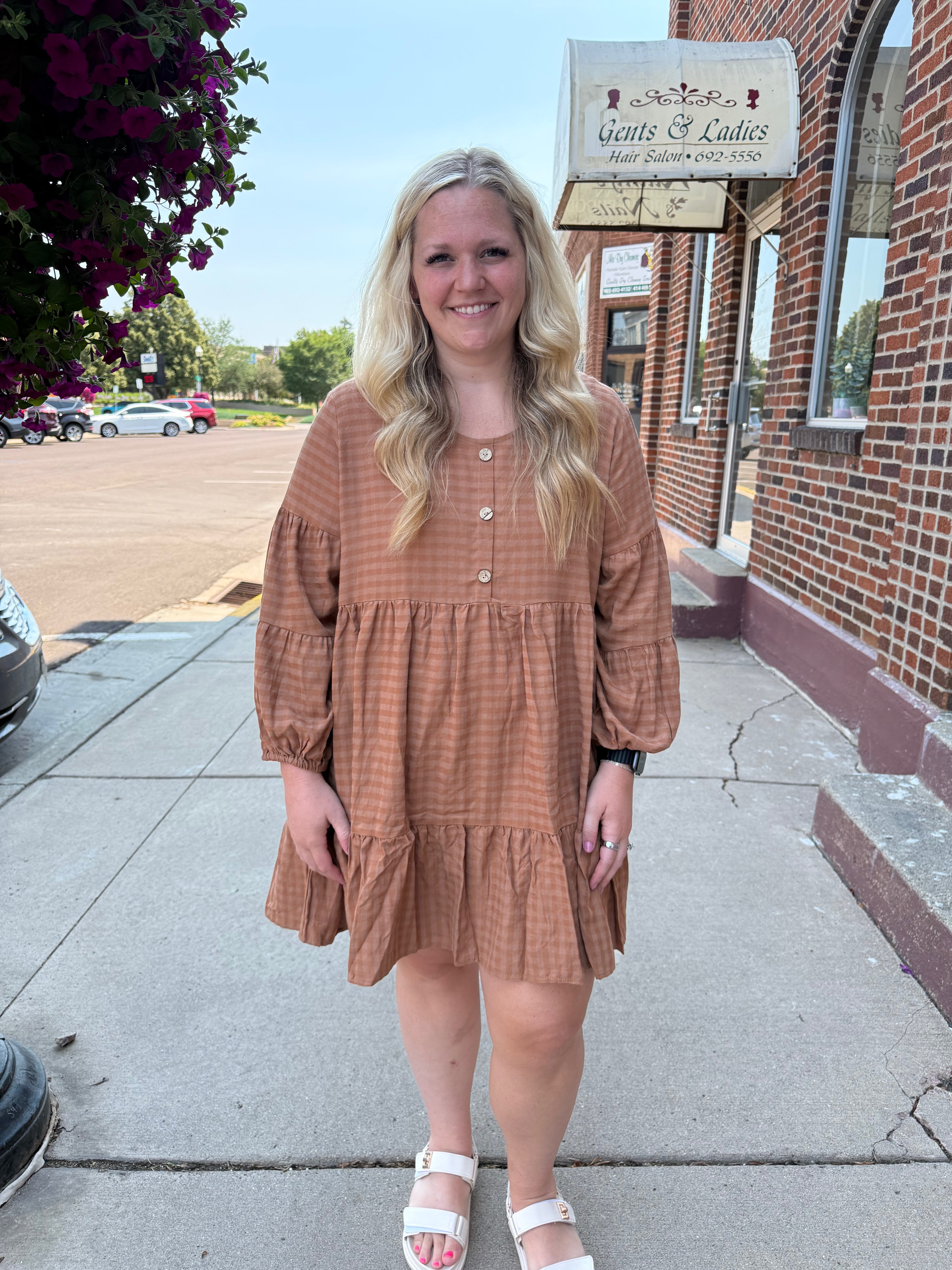 Tallulah Gingham Dress