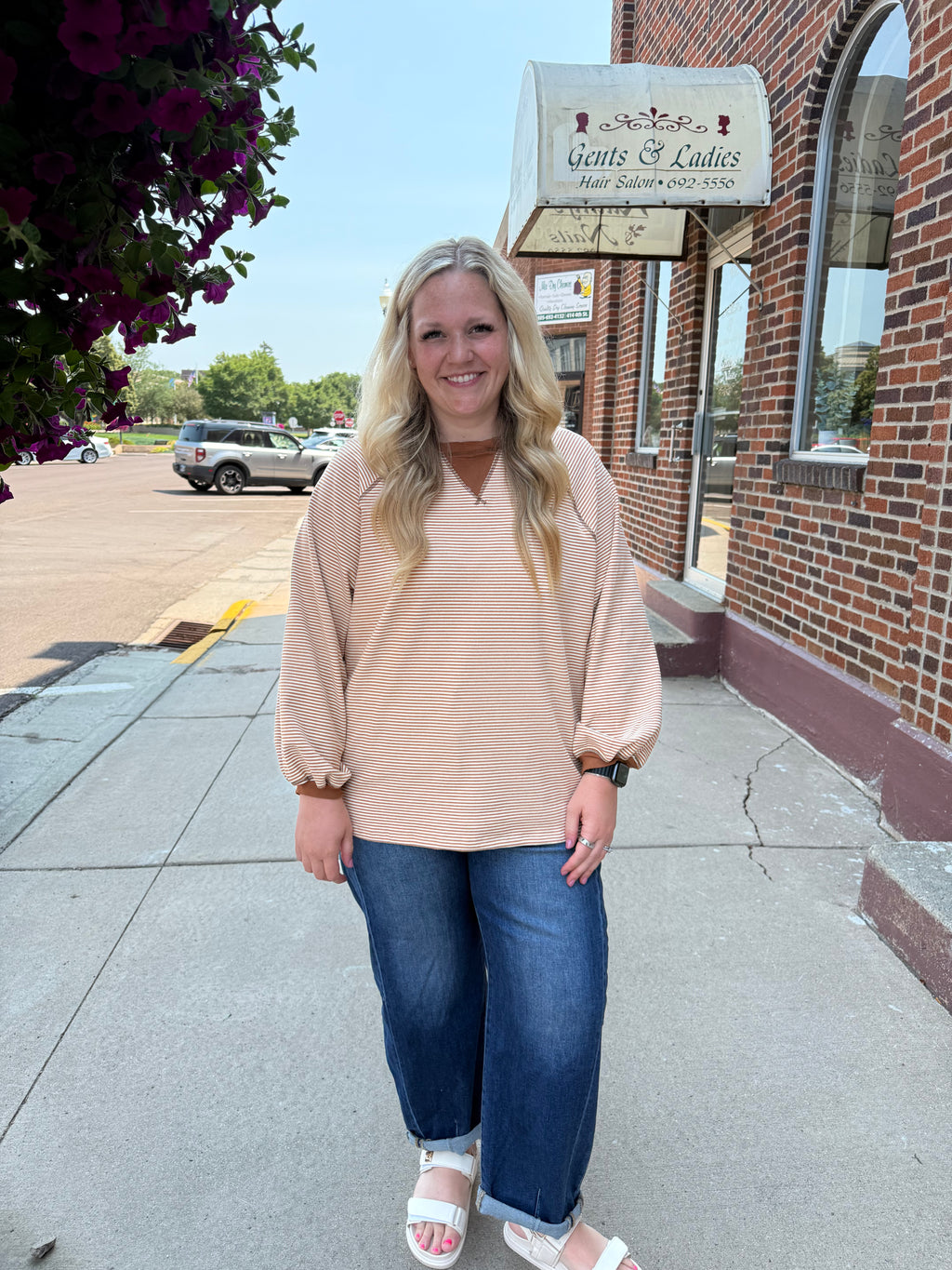 Carson Striped Top