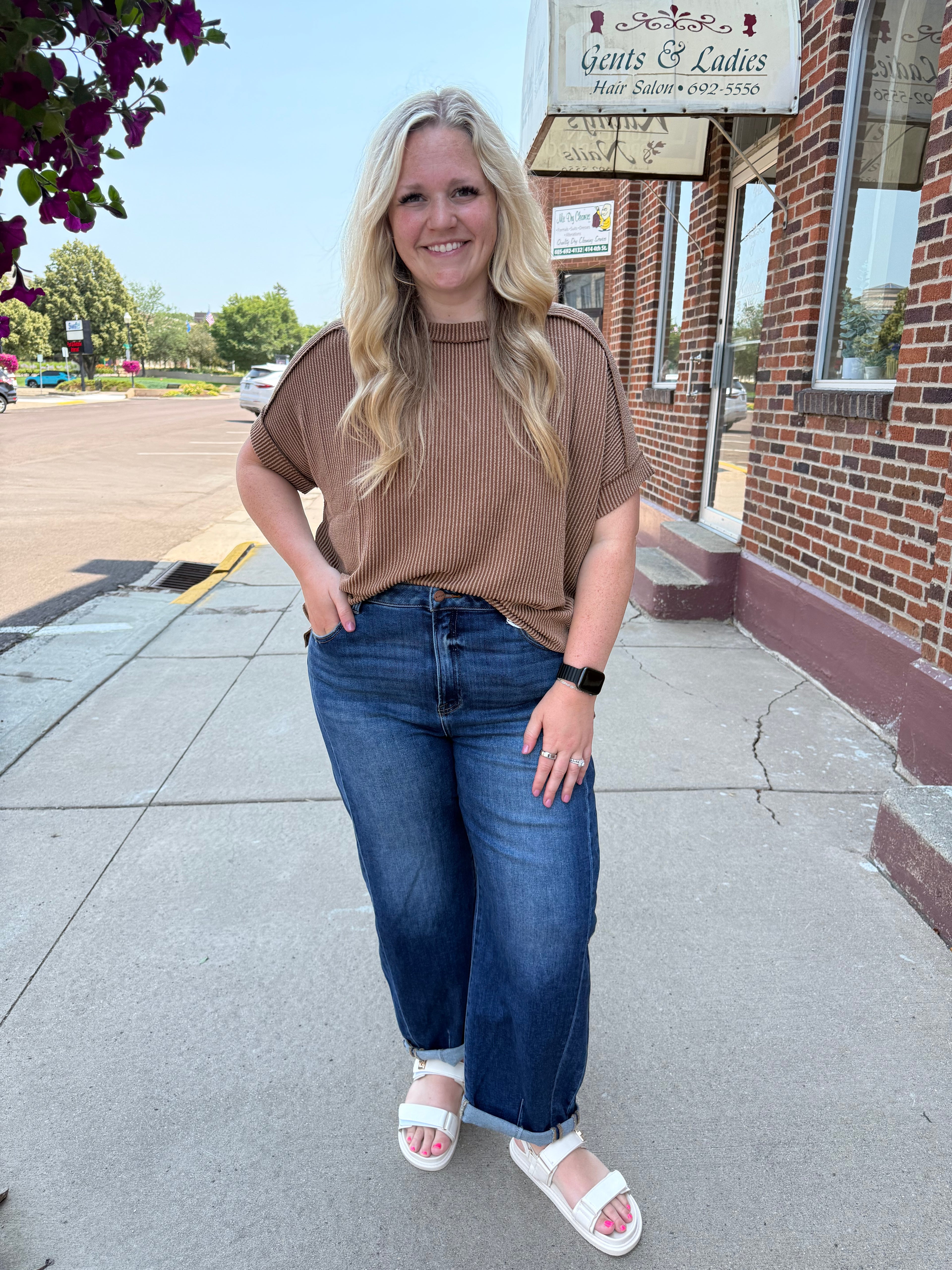 Camden Ribbed Top