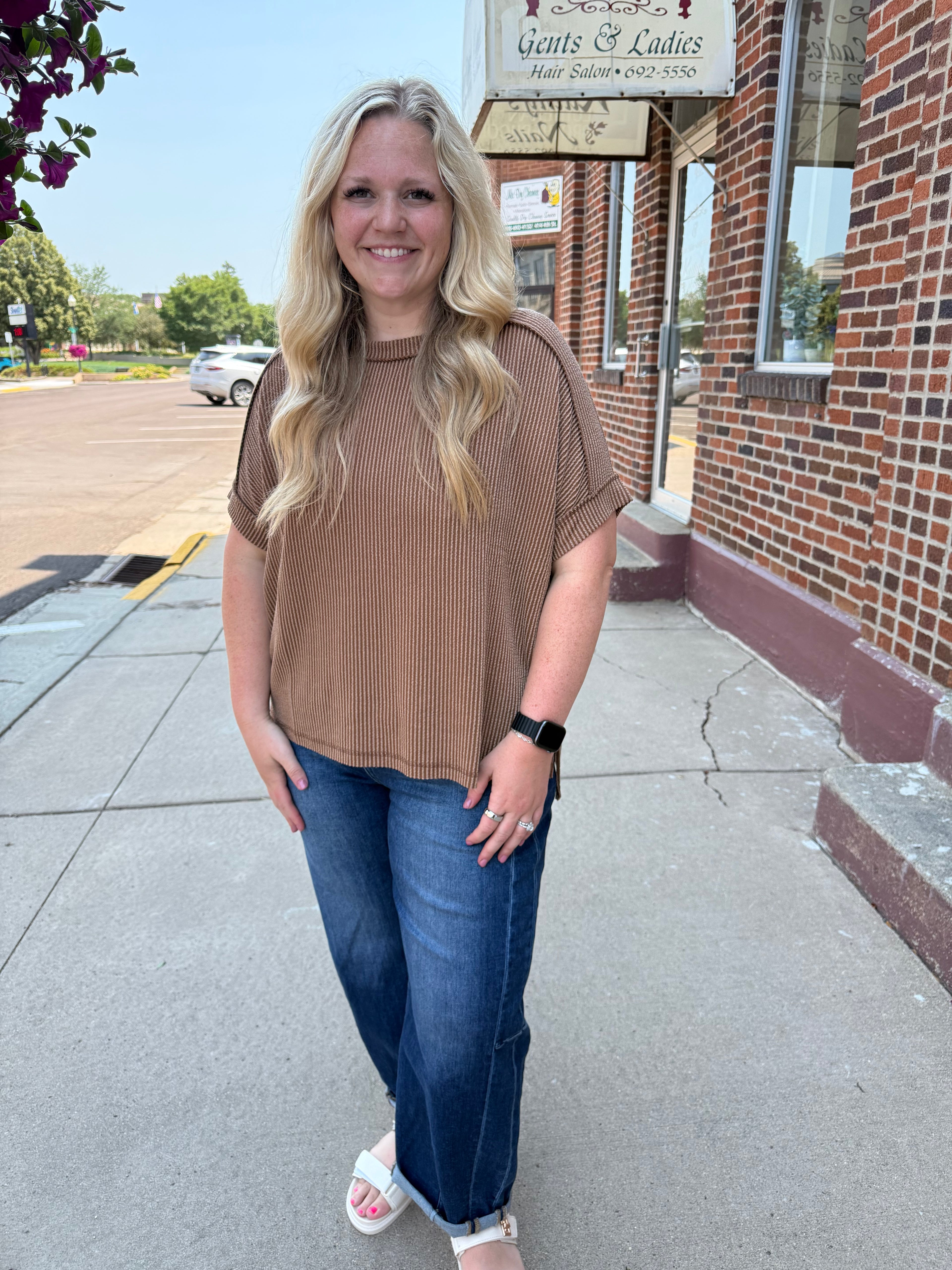 Camden Ribbed Top