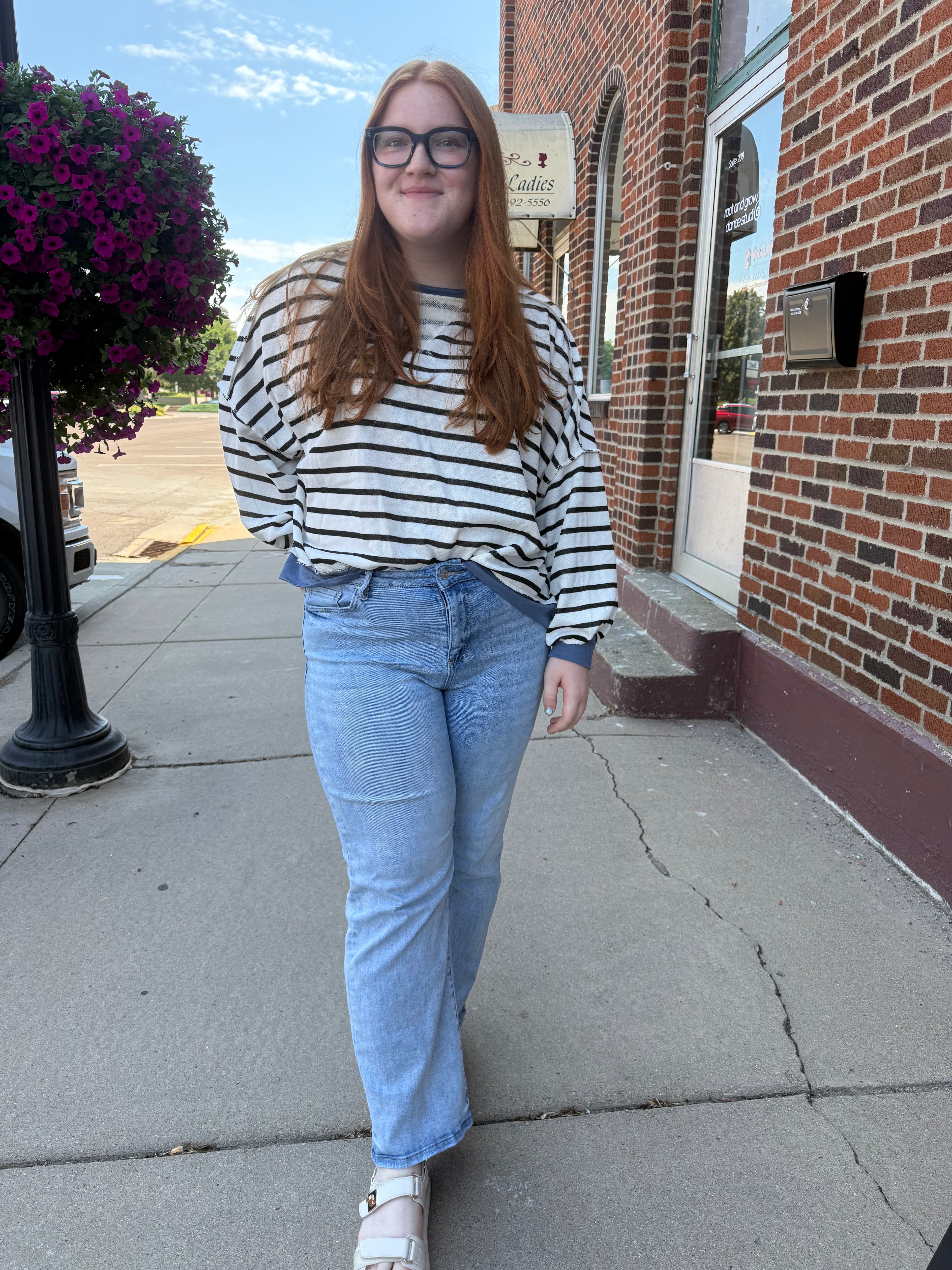 Nash Striped Knit Top