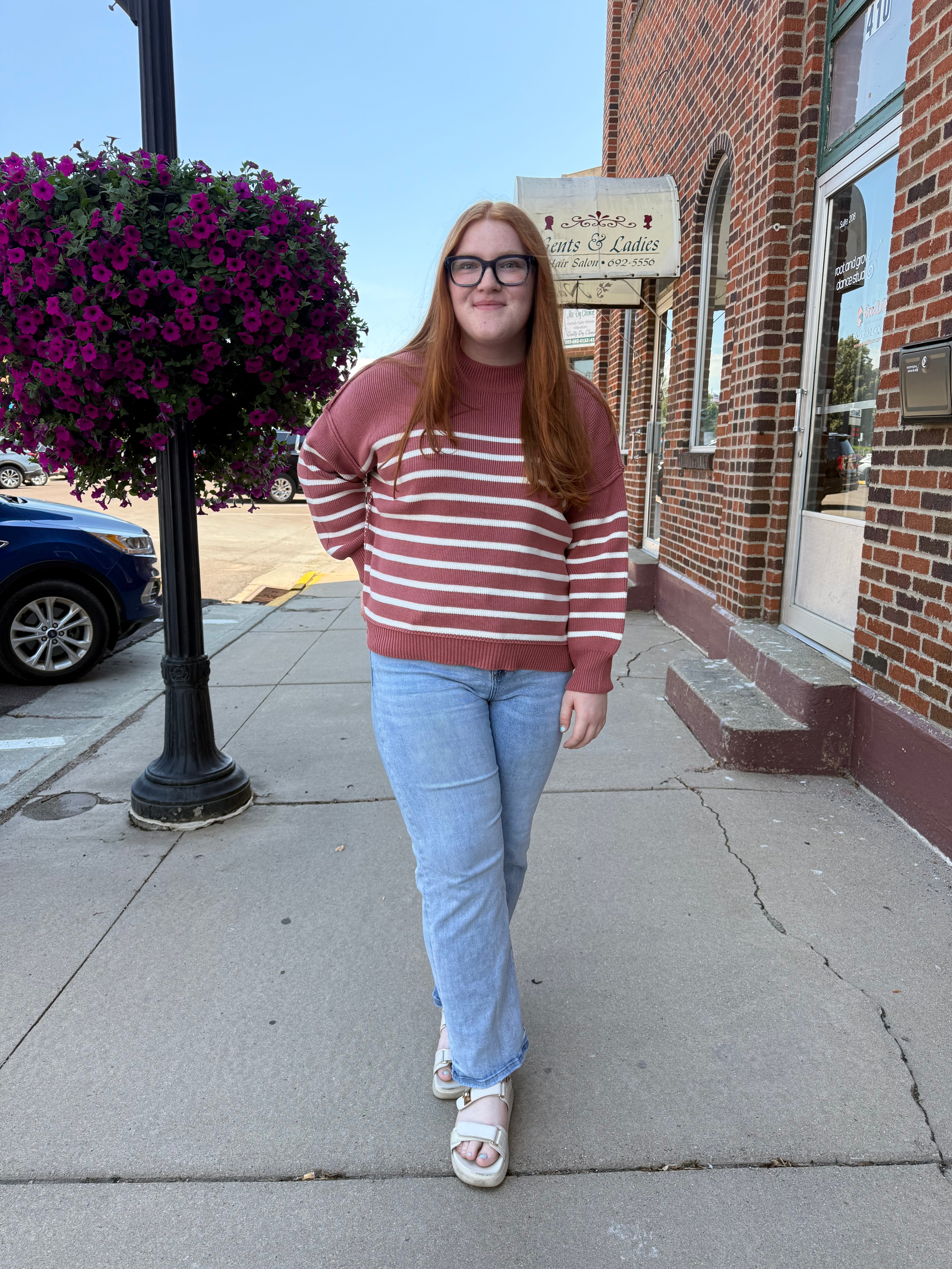 Wesley Striped Sweater